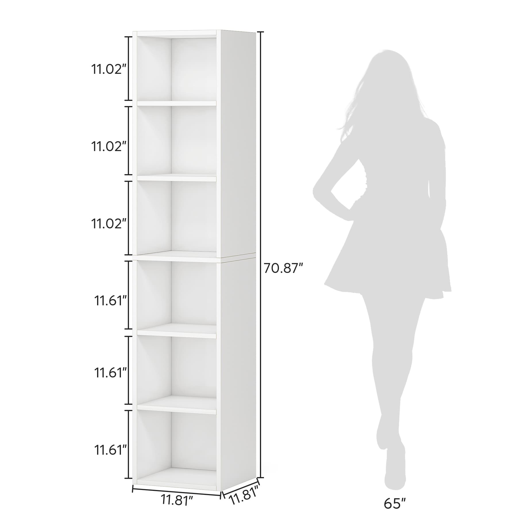 Tribesigns HOGA-XH0005 bookcases - View #6