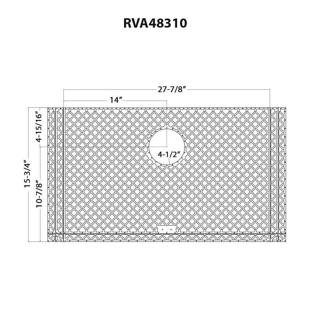 Ruvati RVA48310GR Sink-Grids - View #5