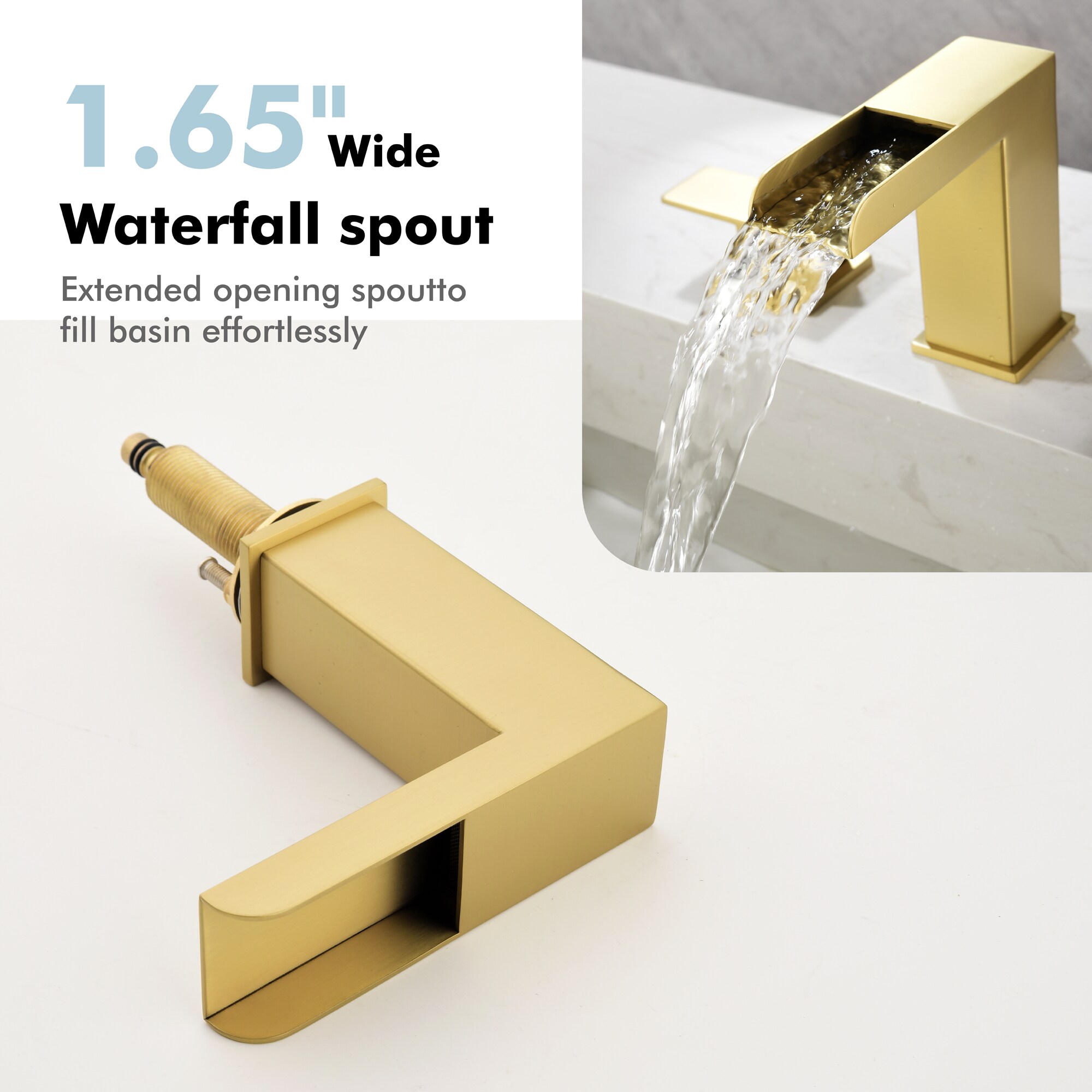 WELLFOR WF-B3371-BG Lavatory-Faucets - View #6