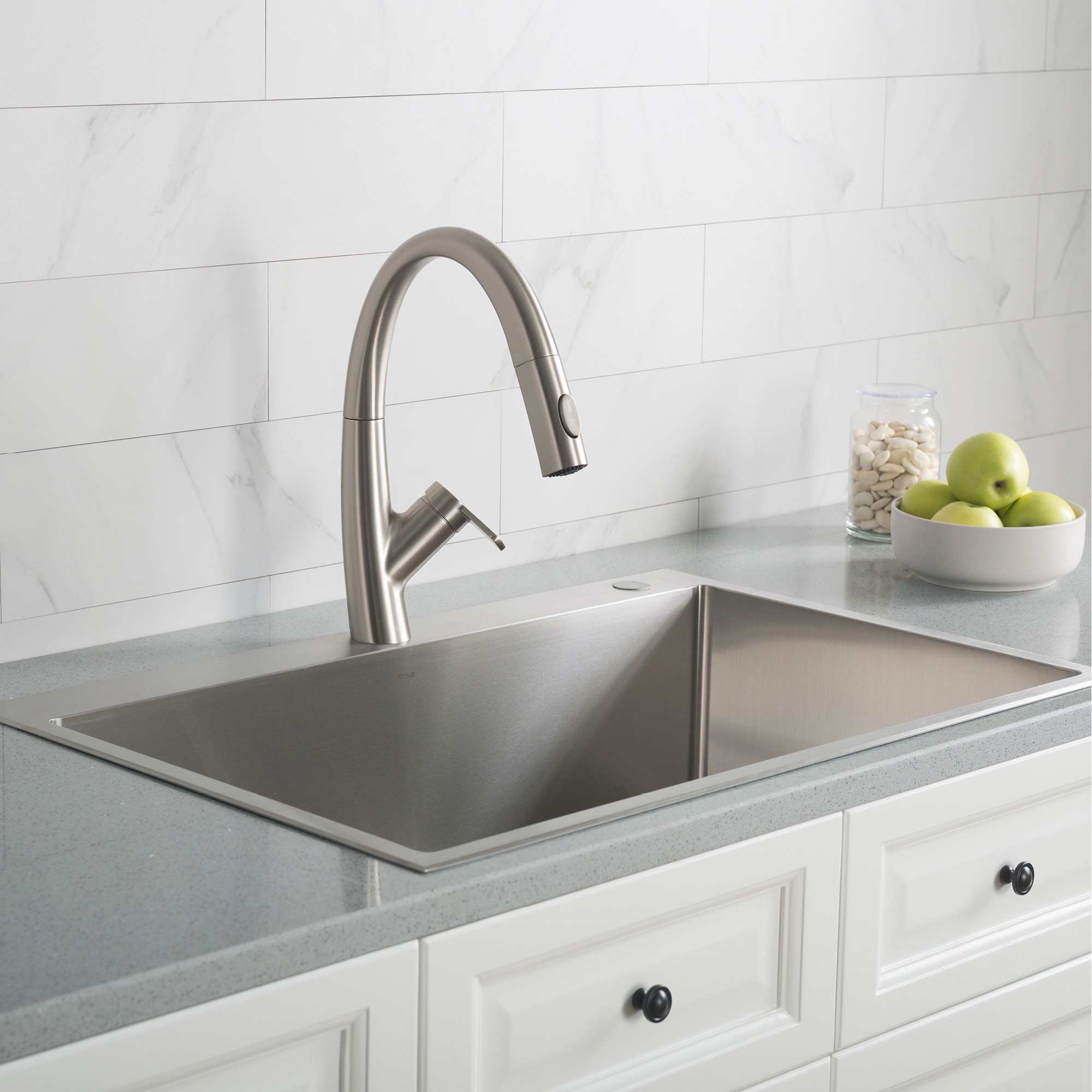Kraus KHT300-33 Kitchen-Sinks - View #3