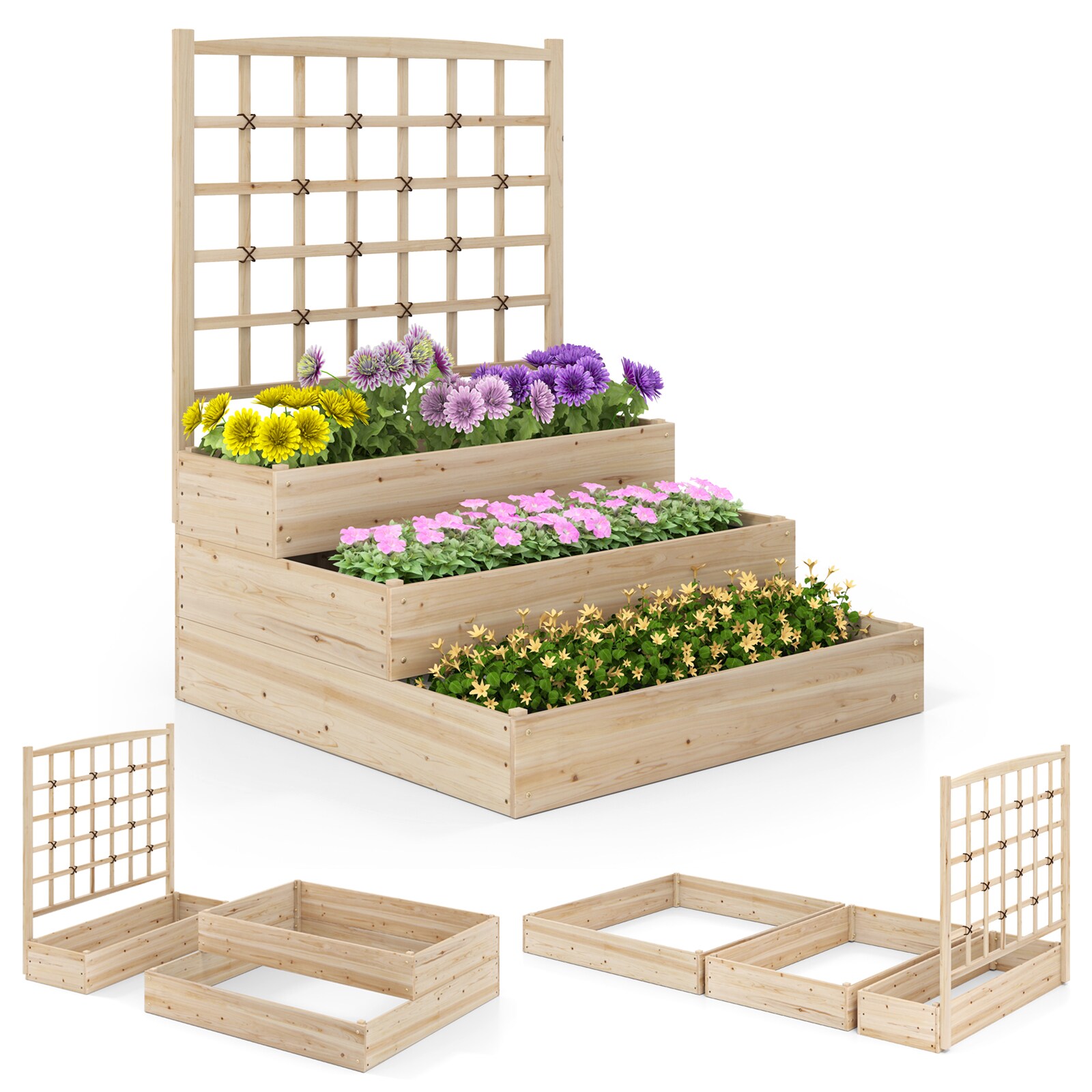 Slickblue D-CO-AN3434TG Raised-Garden-Beds - View #4