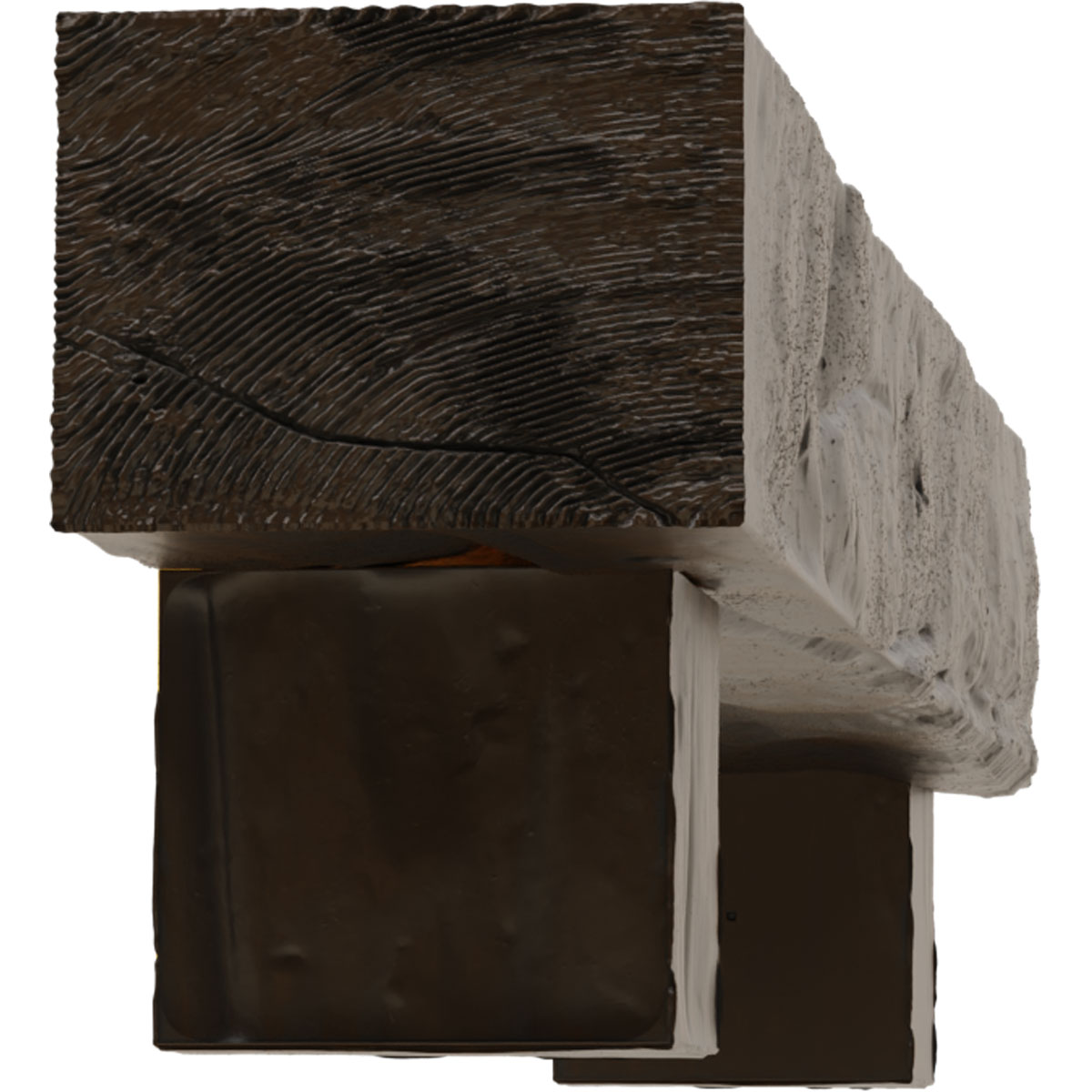 Ekena Millwork MANURW04X08X60AOBM Mantel-Shelves - View #4