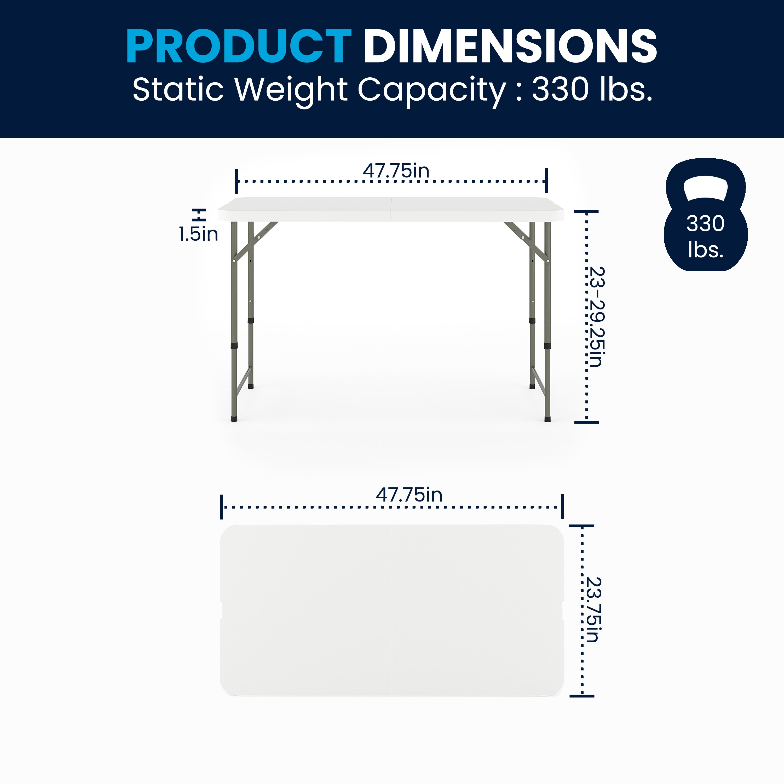 Flash Furniture 847254079303 Folding-Tables - View #9