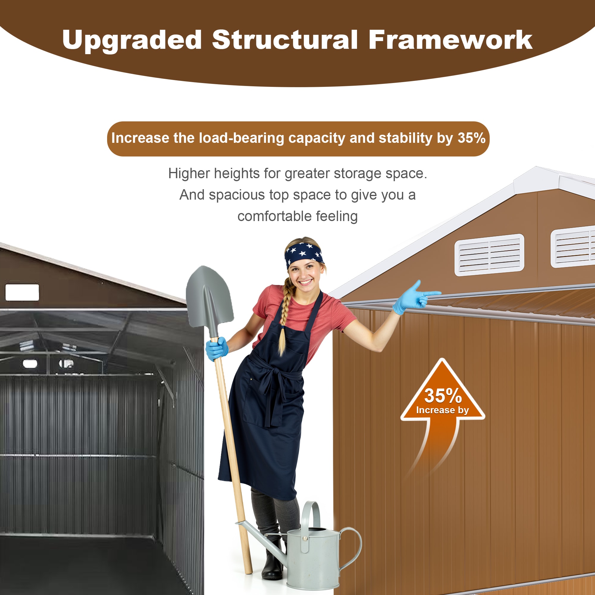Mondawe MD-W291100006 Metal-Storage-Buildings-Sheds - View #6