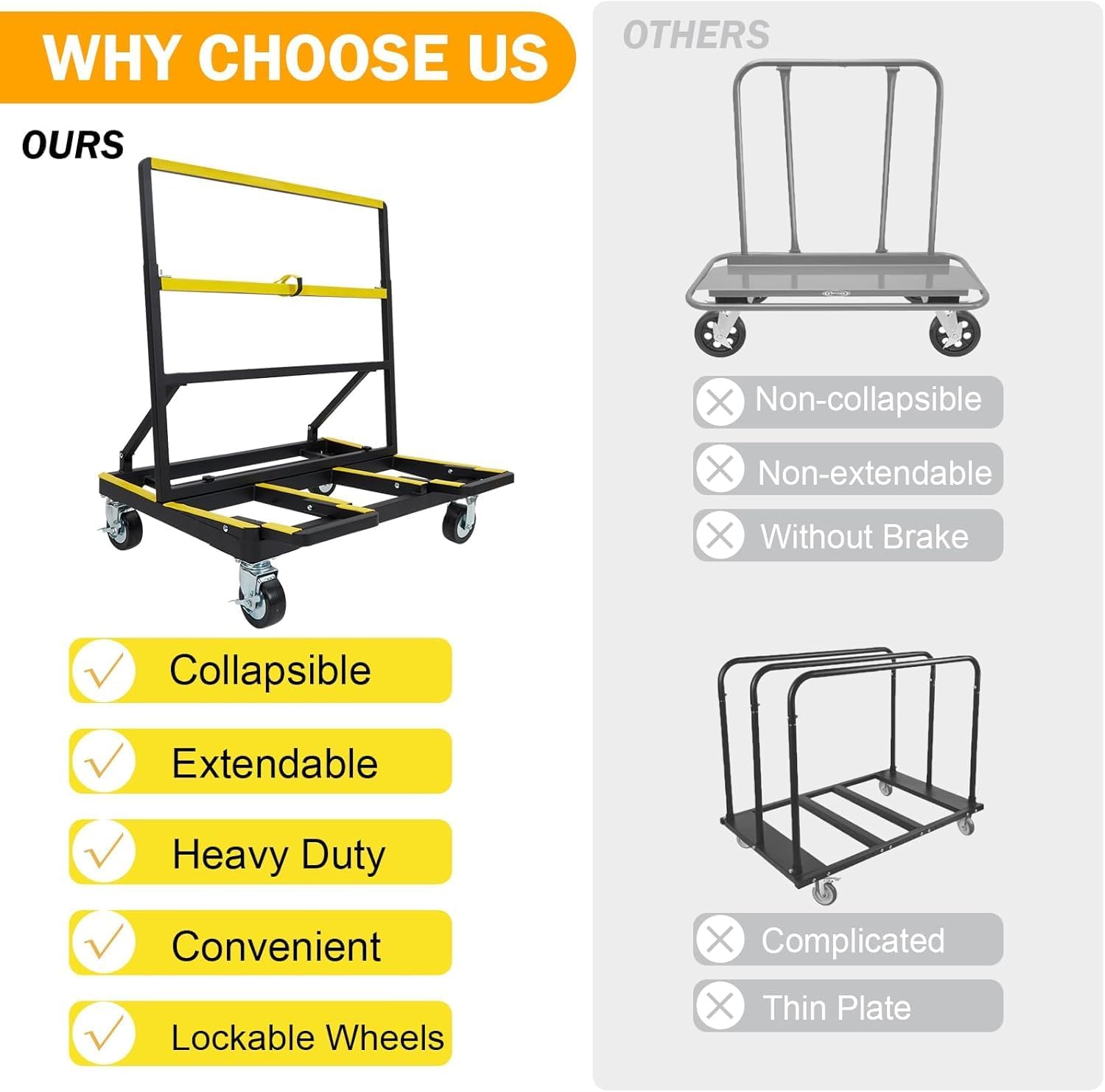 GAOMON CQC-SBP8OL-DQPH Hand-Truck-Dollies - View #7