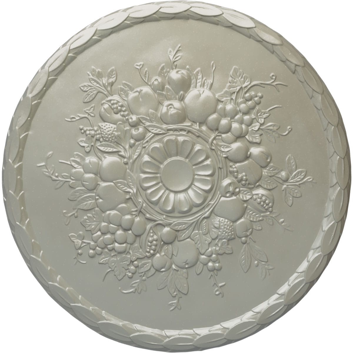 Ekena Millwork CM22ATFCS Anthony Harvest 22.5-in W x 22.5-in L Painted Flash Copper Polyurethane Whole Ceiling Medallion