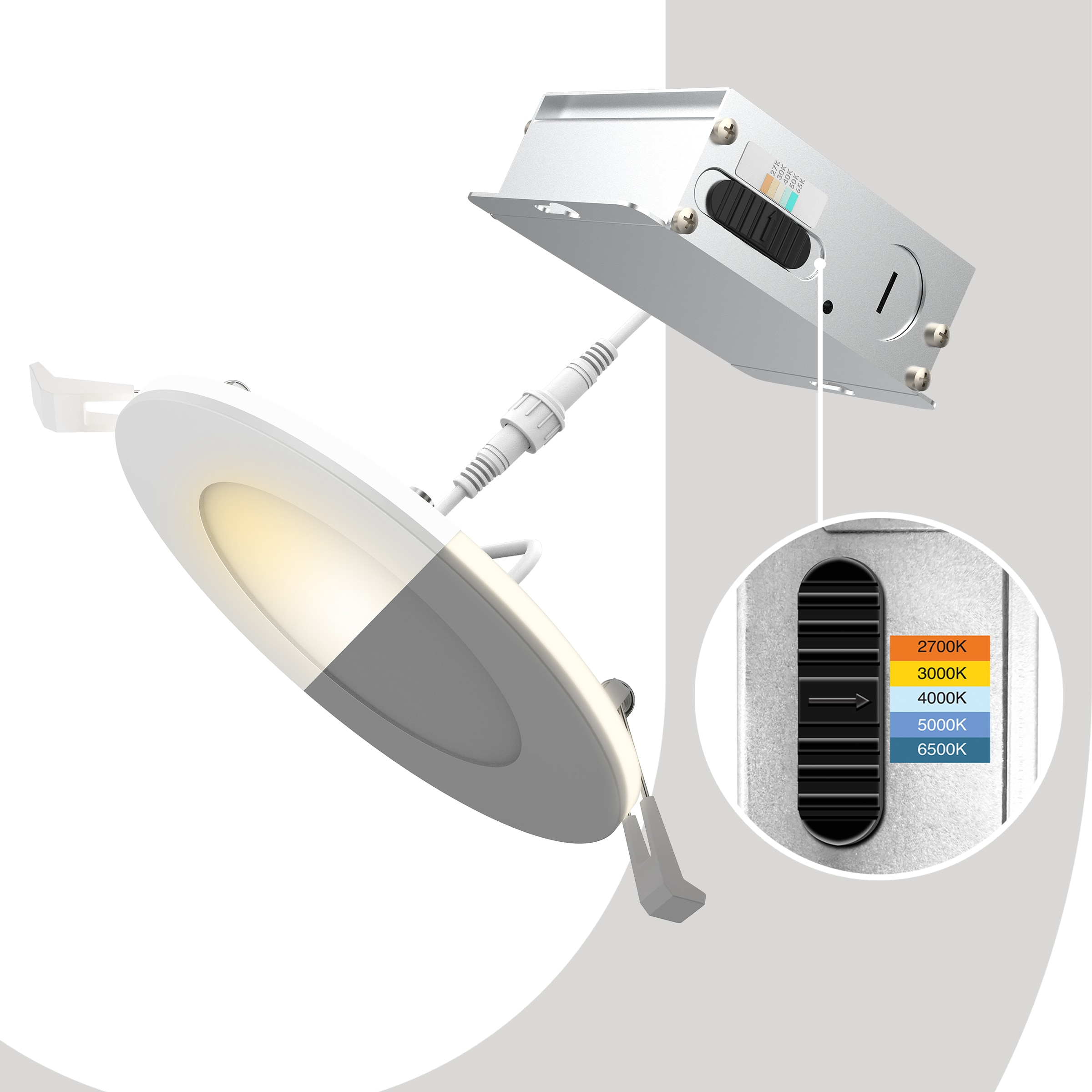 Utilitech LLEDR4XT/HO/5CCT/NL Led-Retrofit-Downlight - View #3