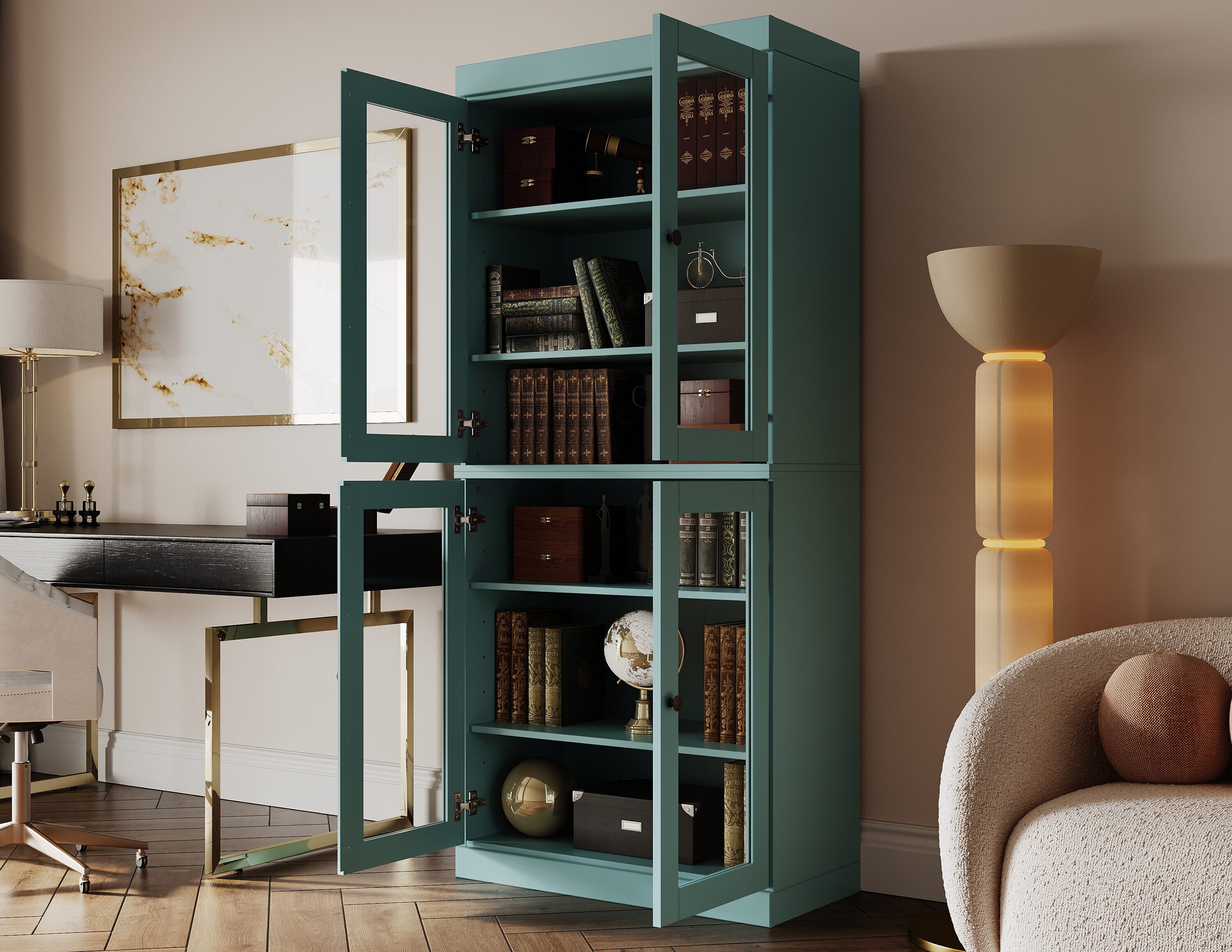 Palace Imports 988-11 bookcases - View #2