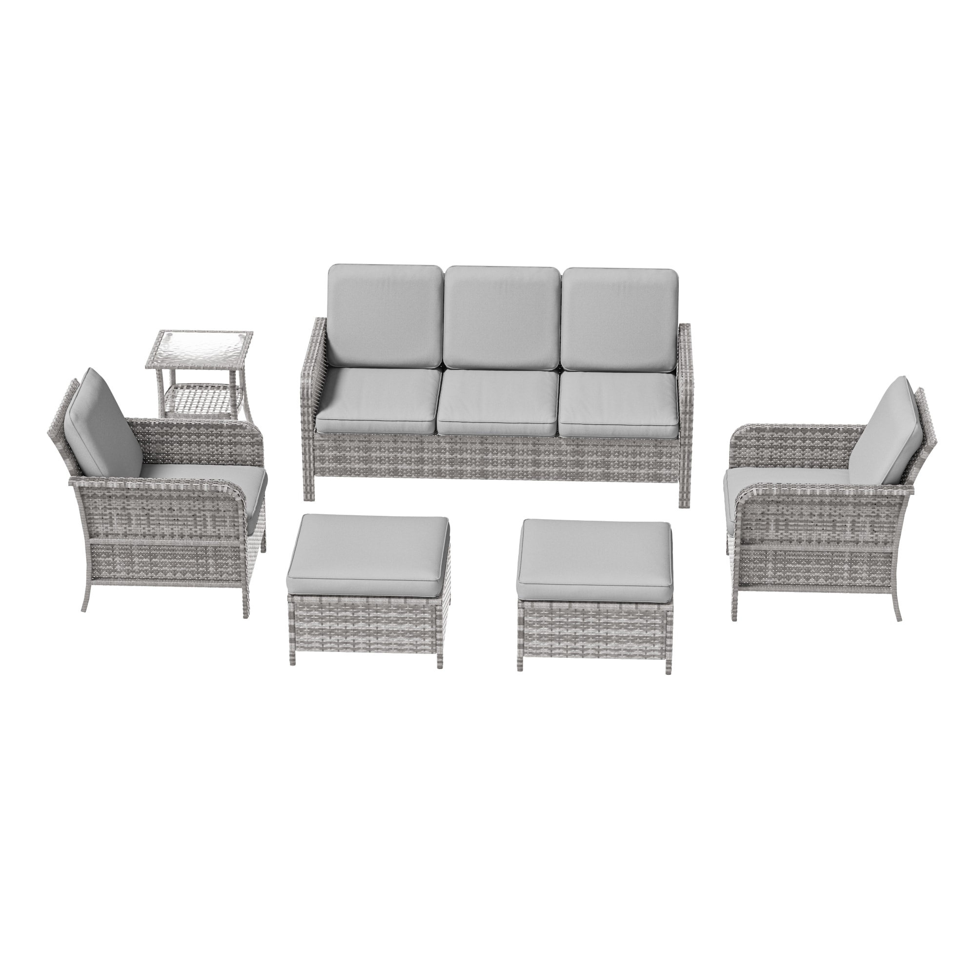 ACEGOSES LW-155HGY-T2 Patio-Conversation-Sets - View #2