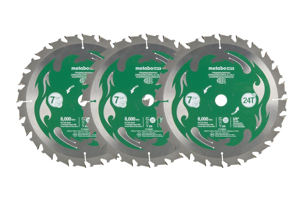 Metabo HPT Viper 12-in 80-Tooth Carbide Miter Saw Blade In The Circular Saw  Blades Department At