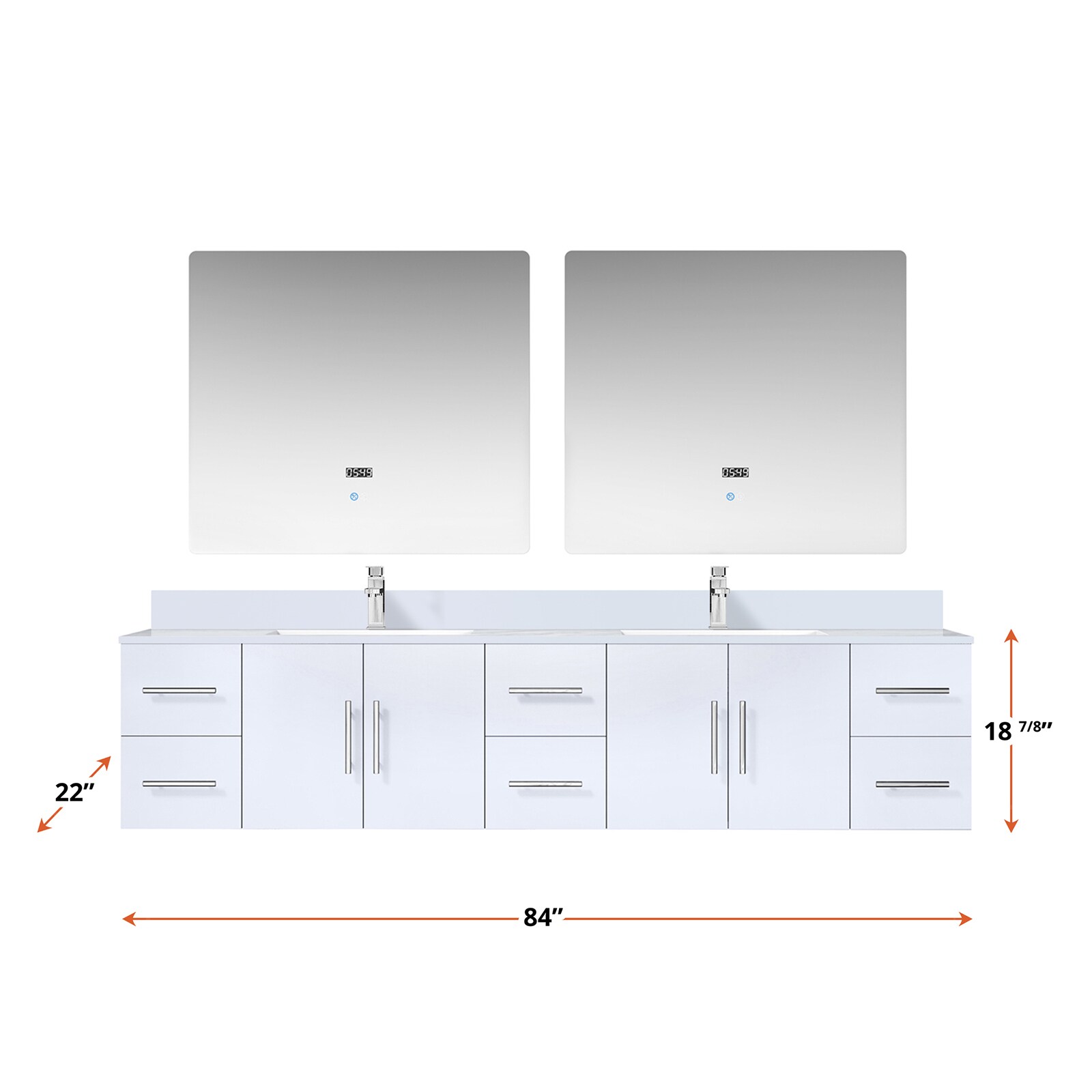Lexora LVG84DM200 Bath-Vanity-Combo - View #8