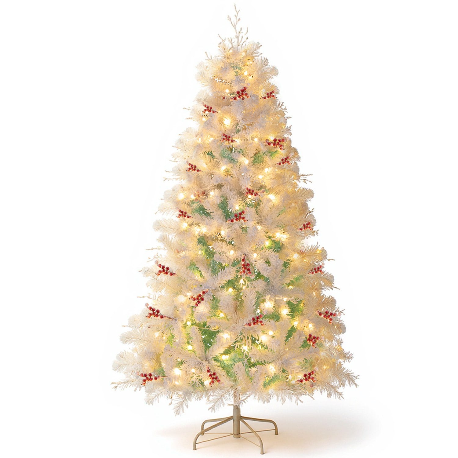 Costway CSHY001570 6 FT Pre-lit Artificial Christmas Tree with 599 Branch Tips and 250 LED Lights for Party