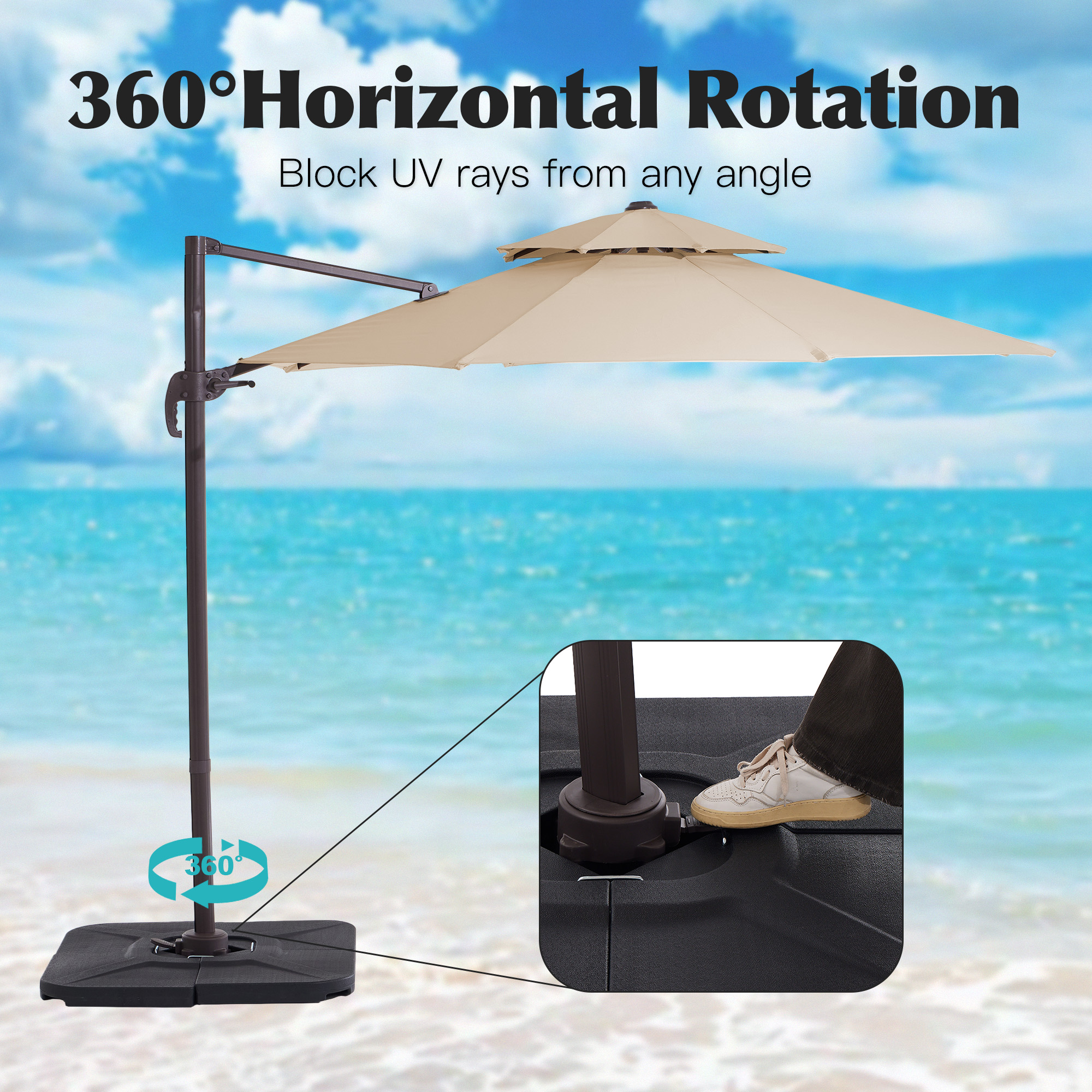 VOUA SAF-NDBL-WH Umbrellas-2 - View #6