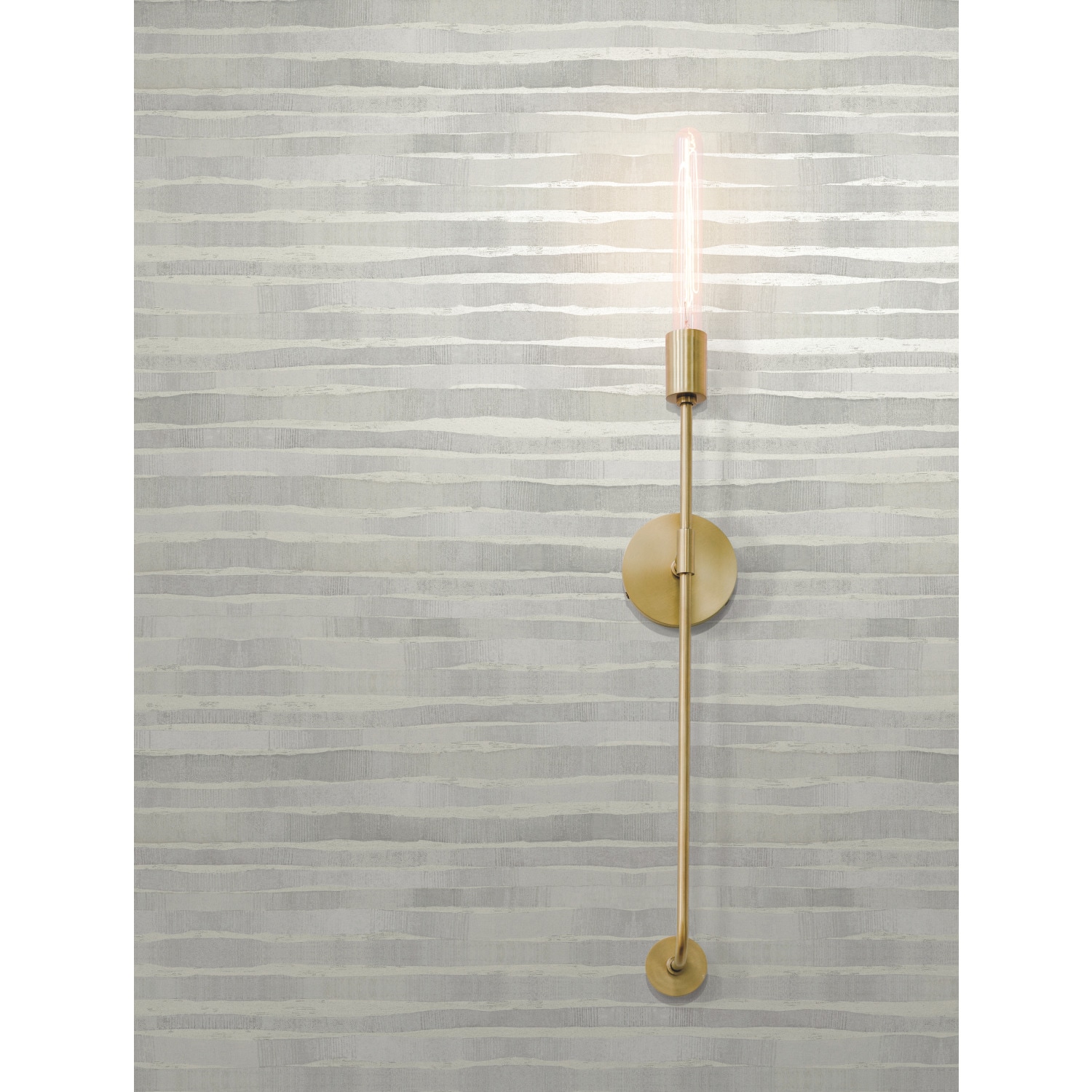 York Wallcoverings KT2182 Ronald Redding 24 Karat 60.8-Sq. Feet Gray Non-woven Abstract Unpasted Wallpaper