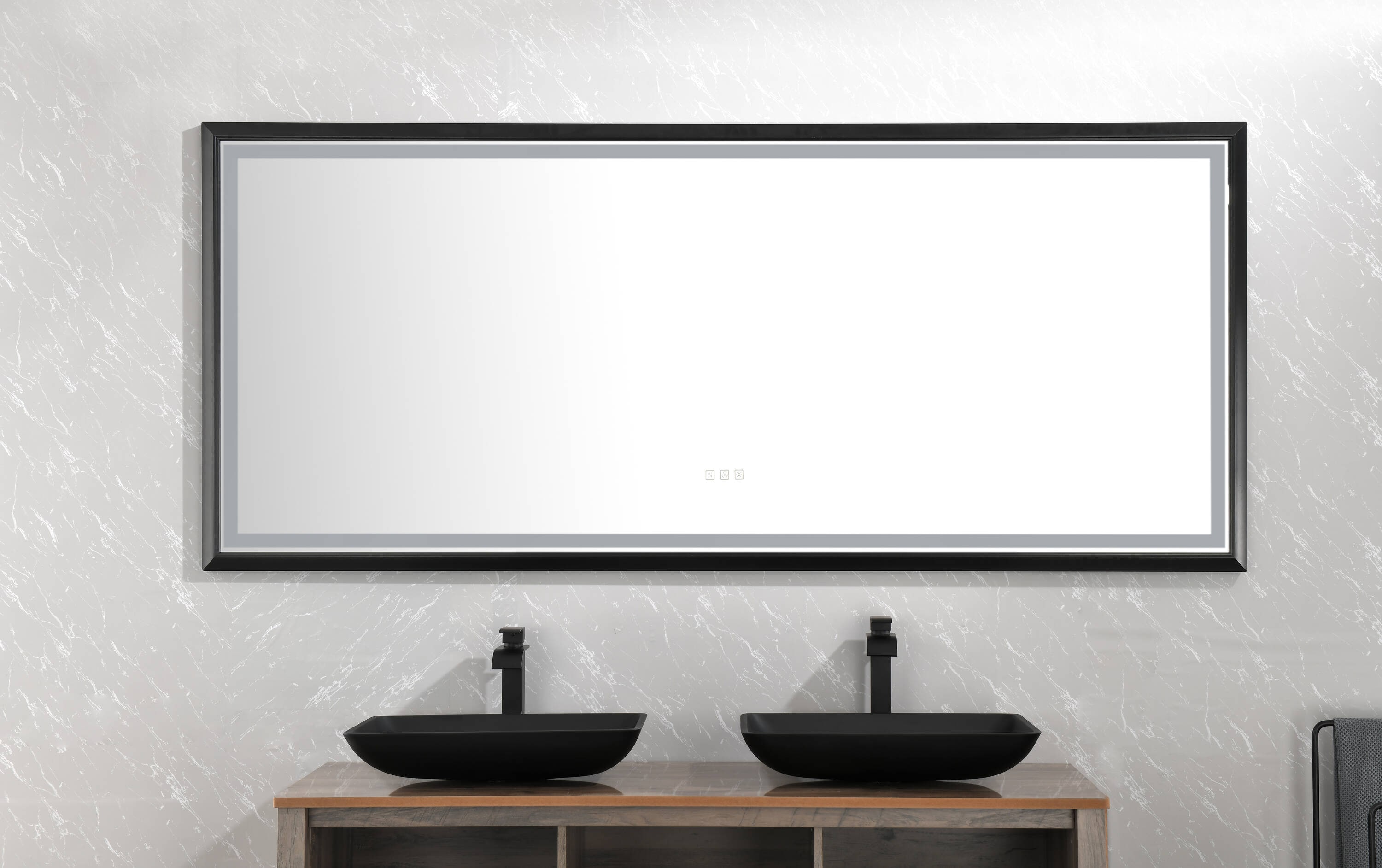 Vacolite KP-K988-MB-8 Framed-Bath-Mirrors - View #2