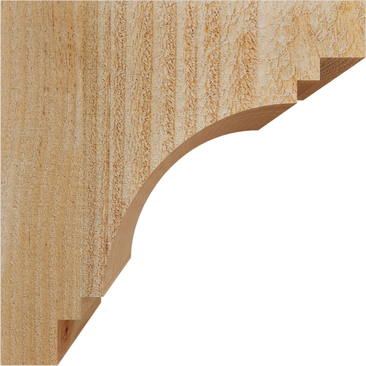 Ekena Millwork COR04X08X08PEC00RDF corbels - View #3