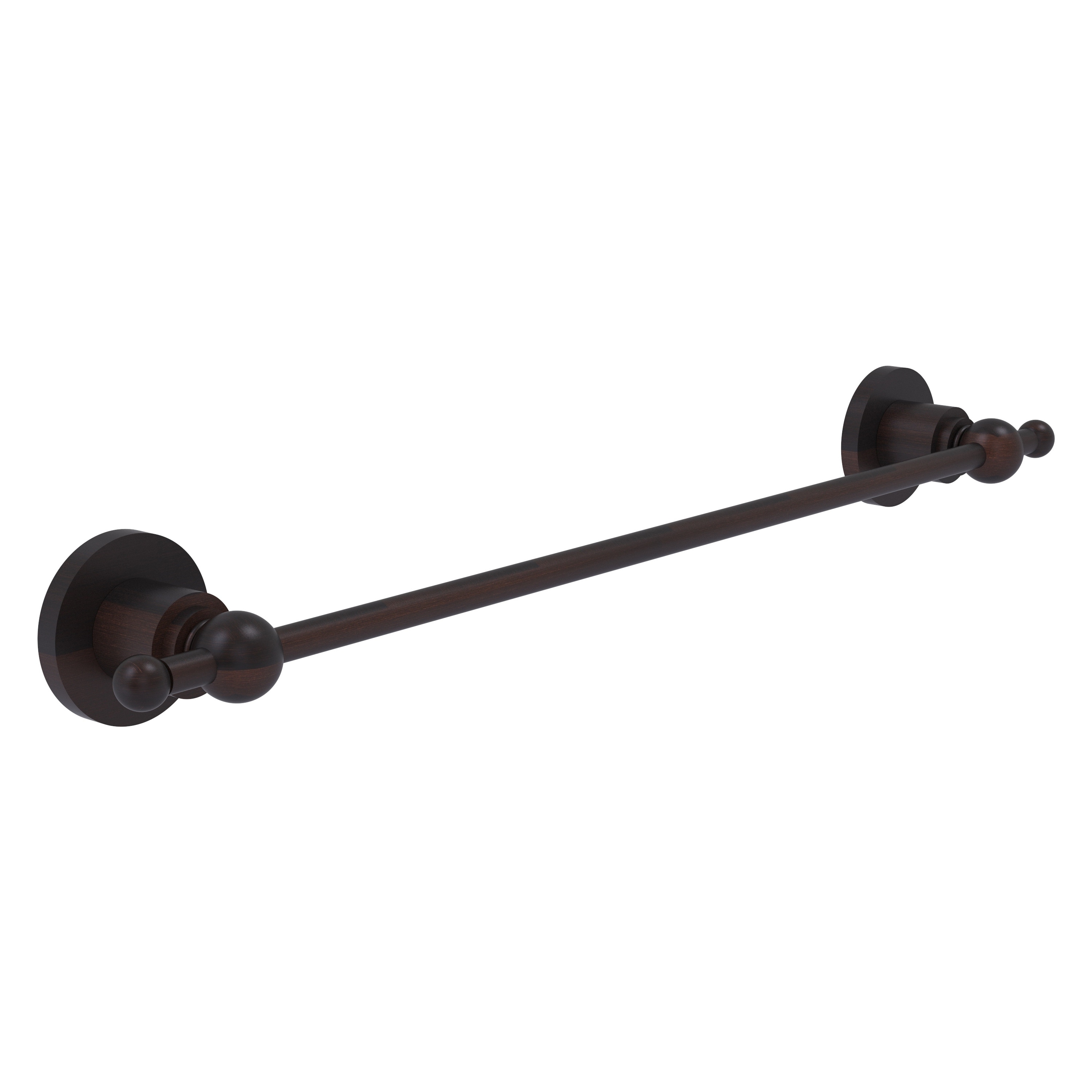 Allied Brass AP-41/18-VB Astor Place 18-in double Venetian bronze Wall mount Single Towel Bar