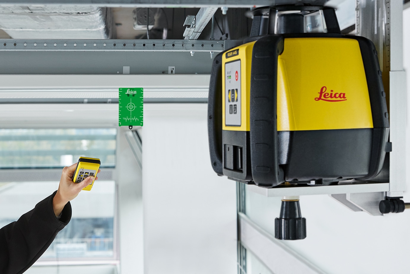 Leica Geosystems RUGBY 640G RE120G Laser-Level - View #3