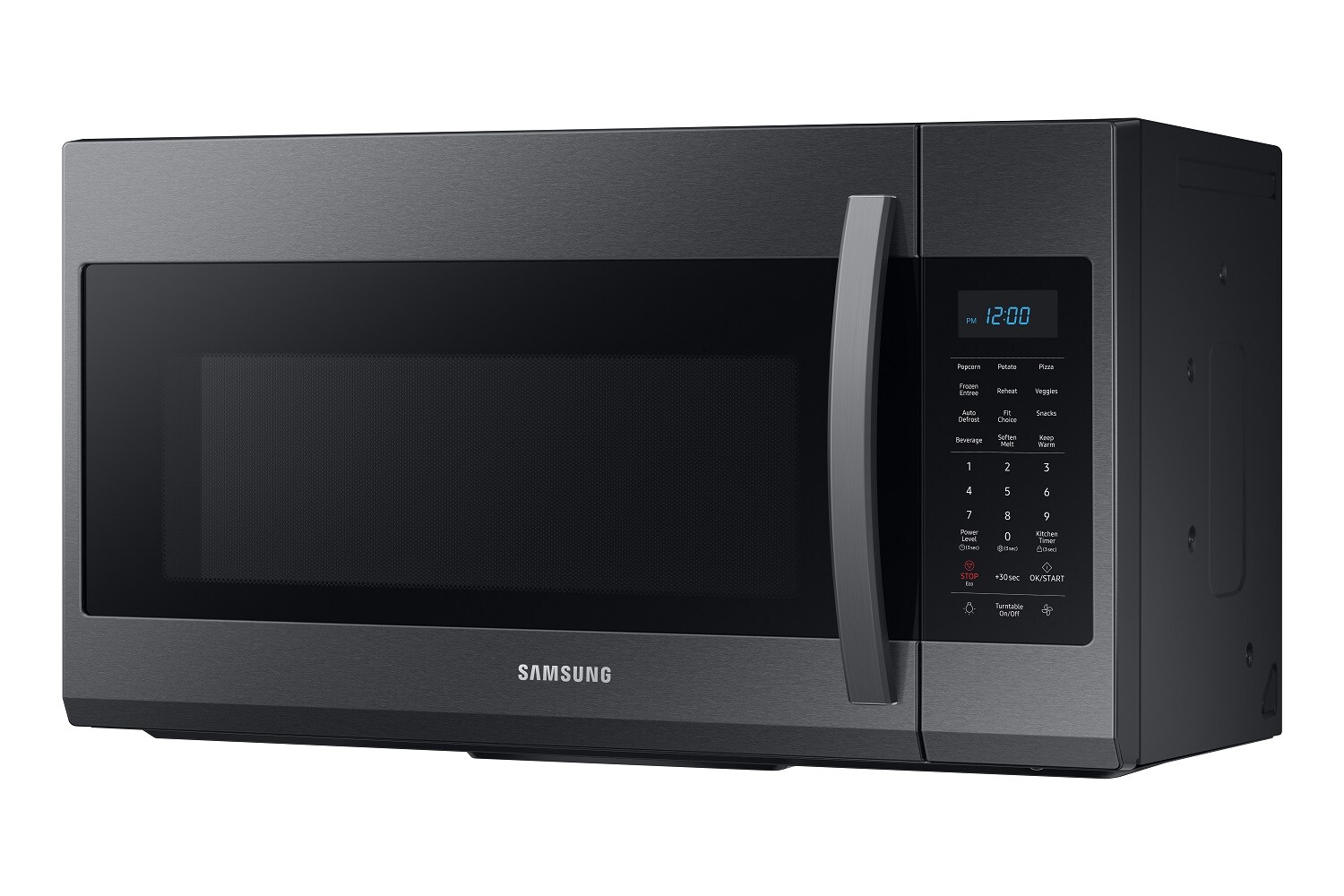 Samsung 1.9 Cu. Ft. Countertop Microwave with Built-In Option in Black  Stainless