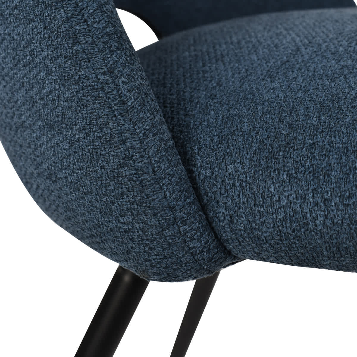 Maison Boucle EDWIN-CHAIR-BLUE Dining-Chairs - View #7