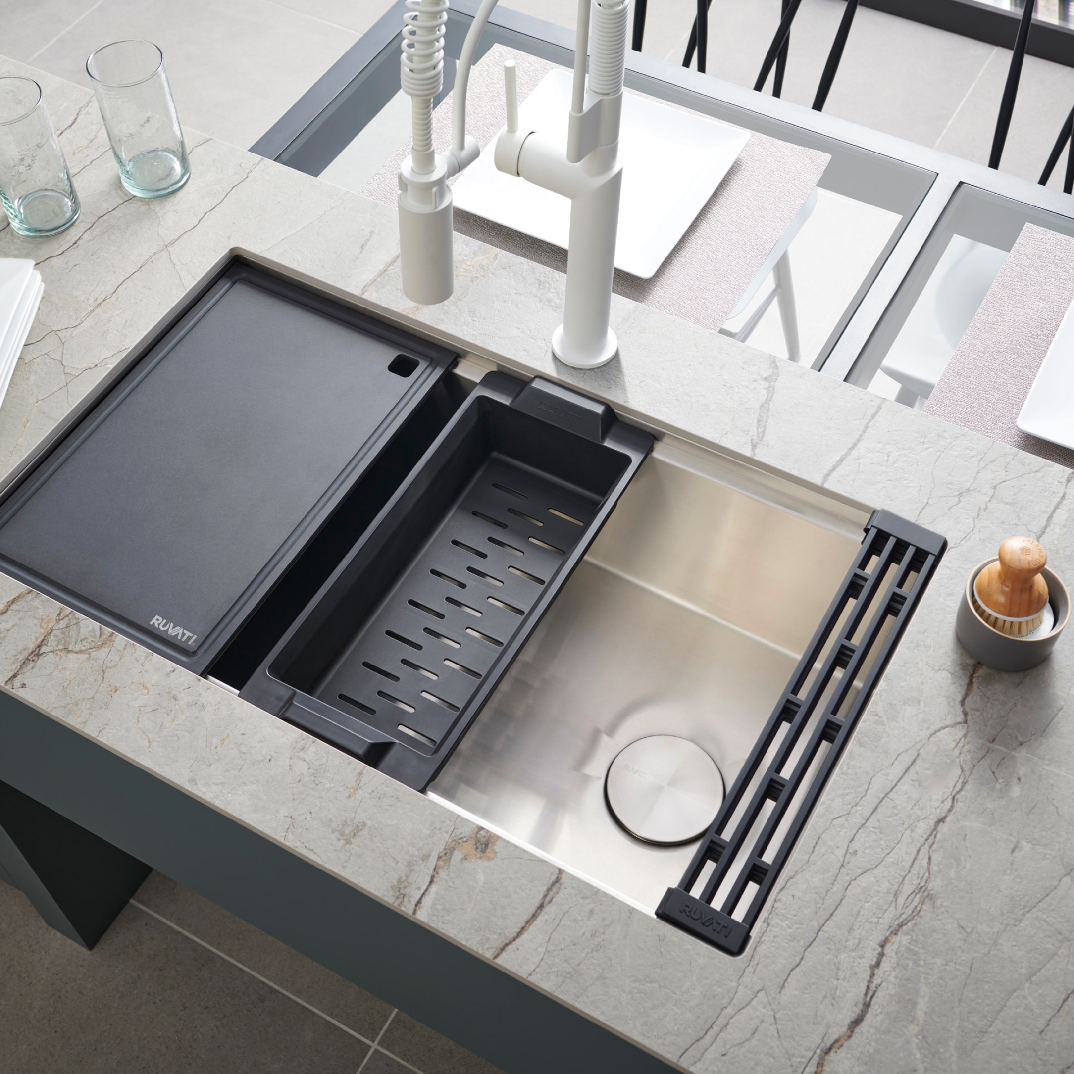 Ruvati RVH8584 Kitchen-Sinks - View #18