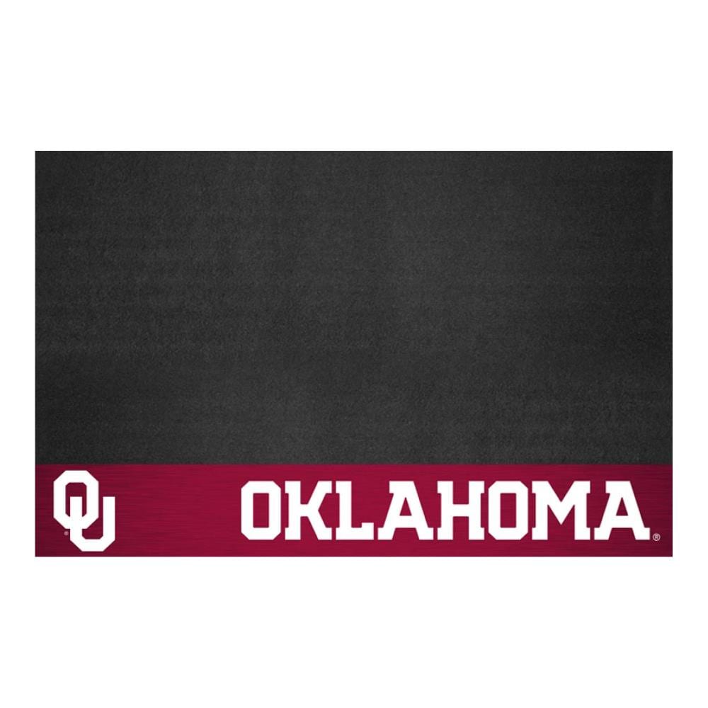 NCAA Siskiyou Sports Fan Shop Oklahoma Sooners Steel Tailgater BBQ Set w/Case 8 piece Gray 