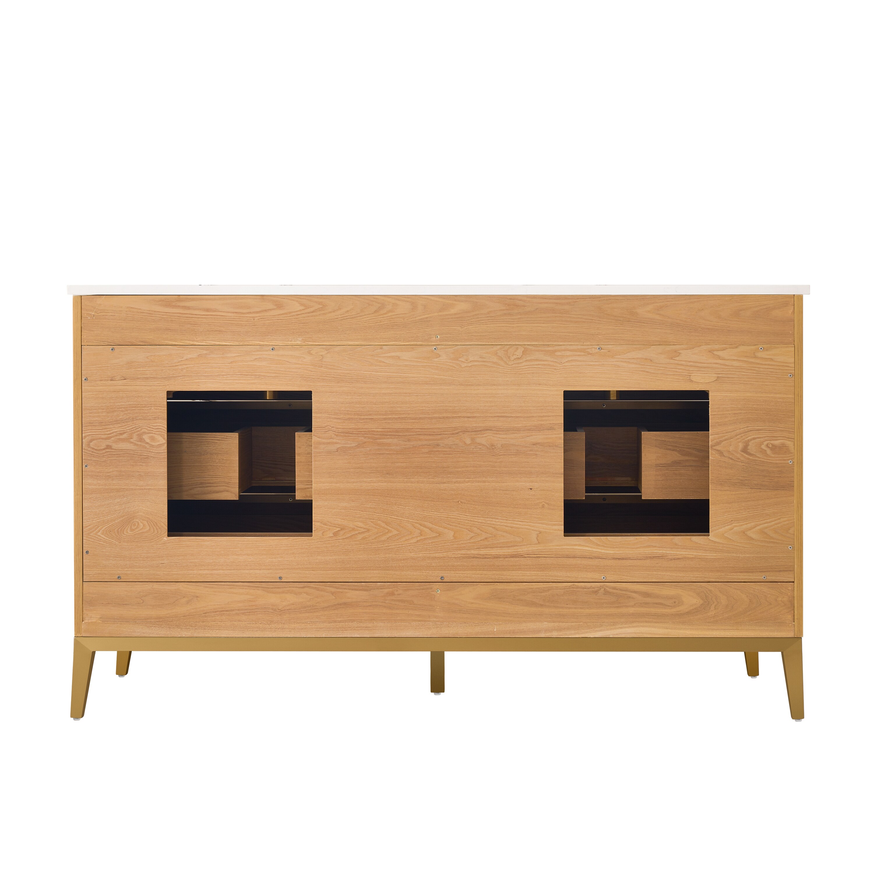 WELLFOR NOLAN60QZ-OAK Bath-Vanity-Combo - View #8