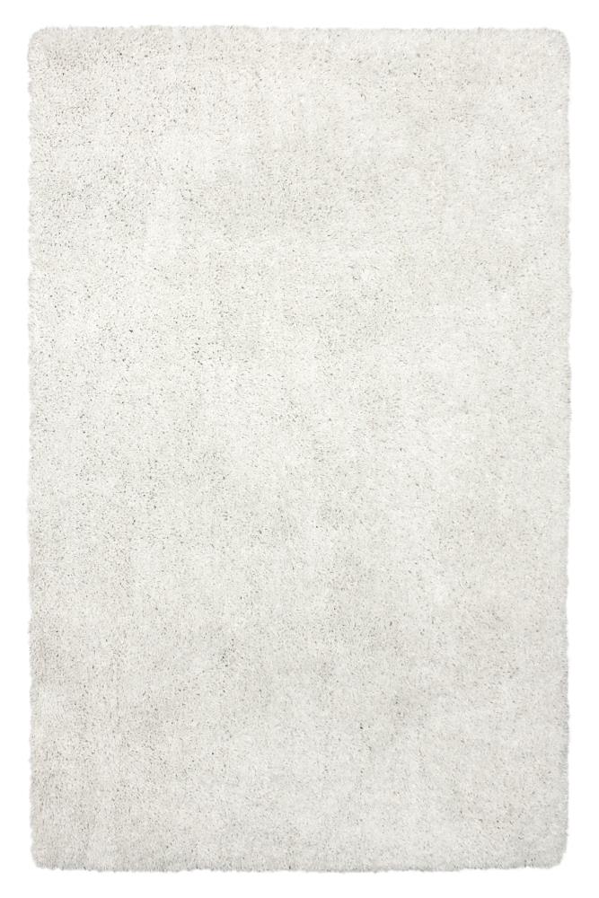 allen + roth RGAR059185 Amest 5 X 7 (ft) White Solid Area Rug