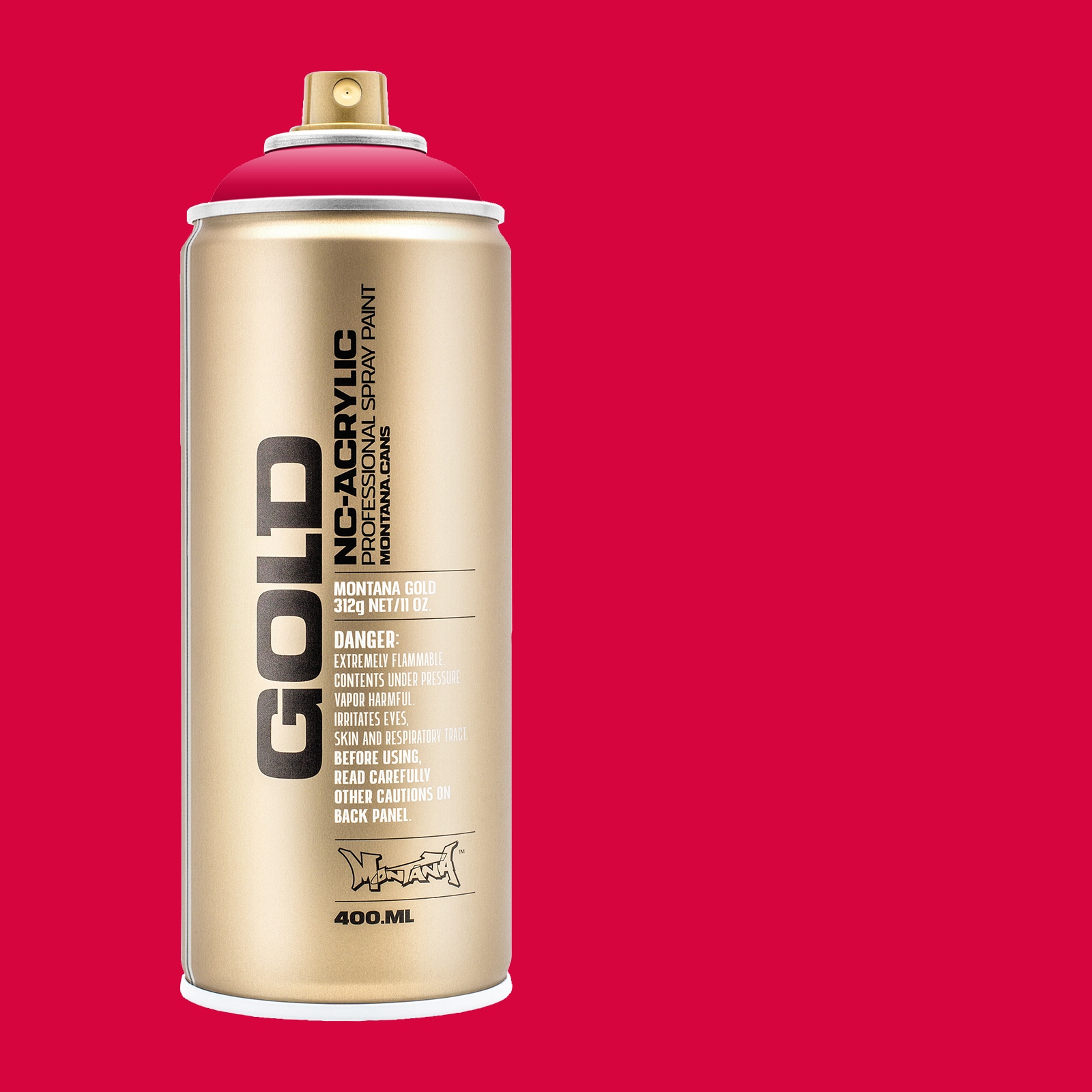Montana Cans MXG-G3030 GOLD Matte Raspberry Spray paint ( NET WT. 11-oz )