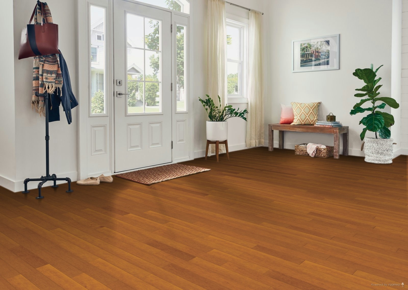 Bruce (Sample) Turlington Lock and Fold Russet Maple Engineered Smooth/Traditional Hardwood Flooring