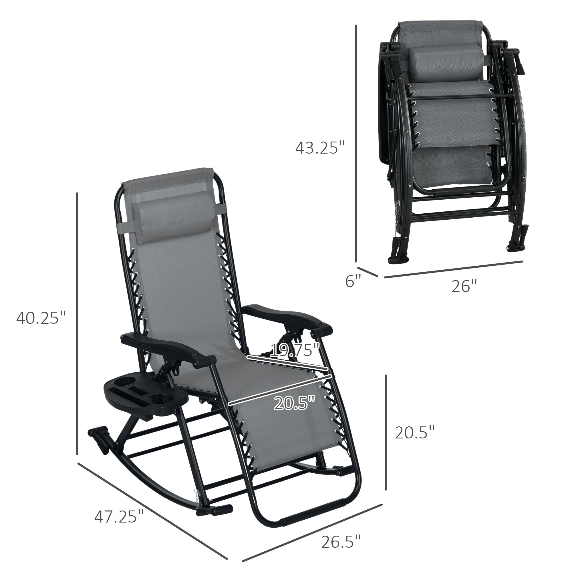 HyperDrop Cart W-W2225P174345 Patio-Chairs - View #3