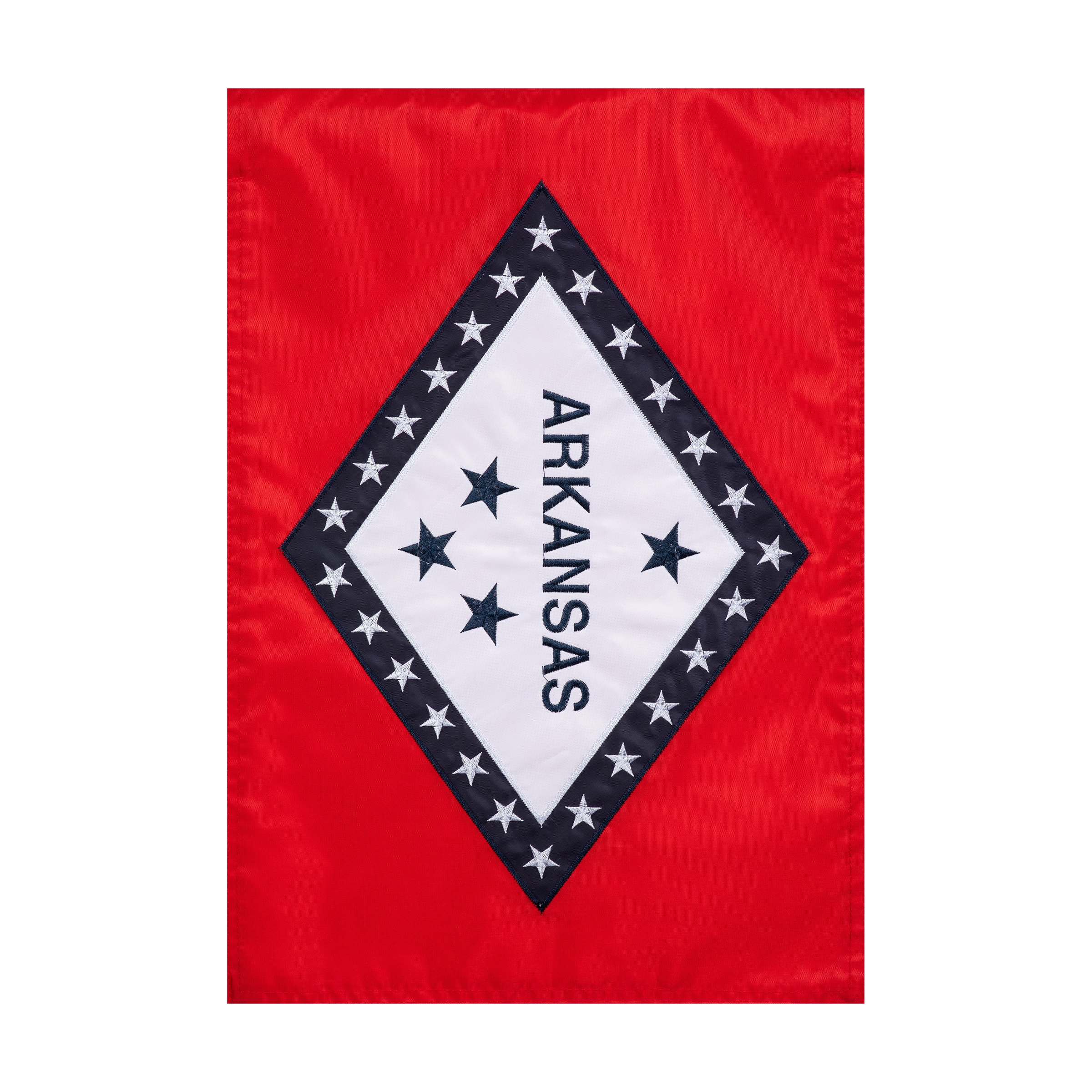 Style Selections ZLW1510403 2 W x 4 H Embroidered Arkansas State House flag