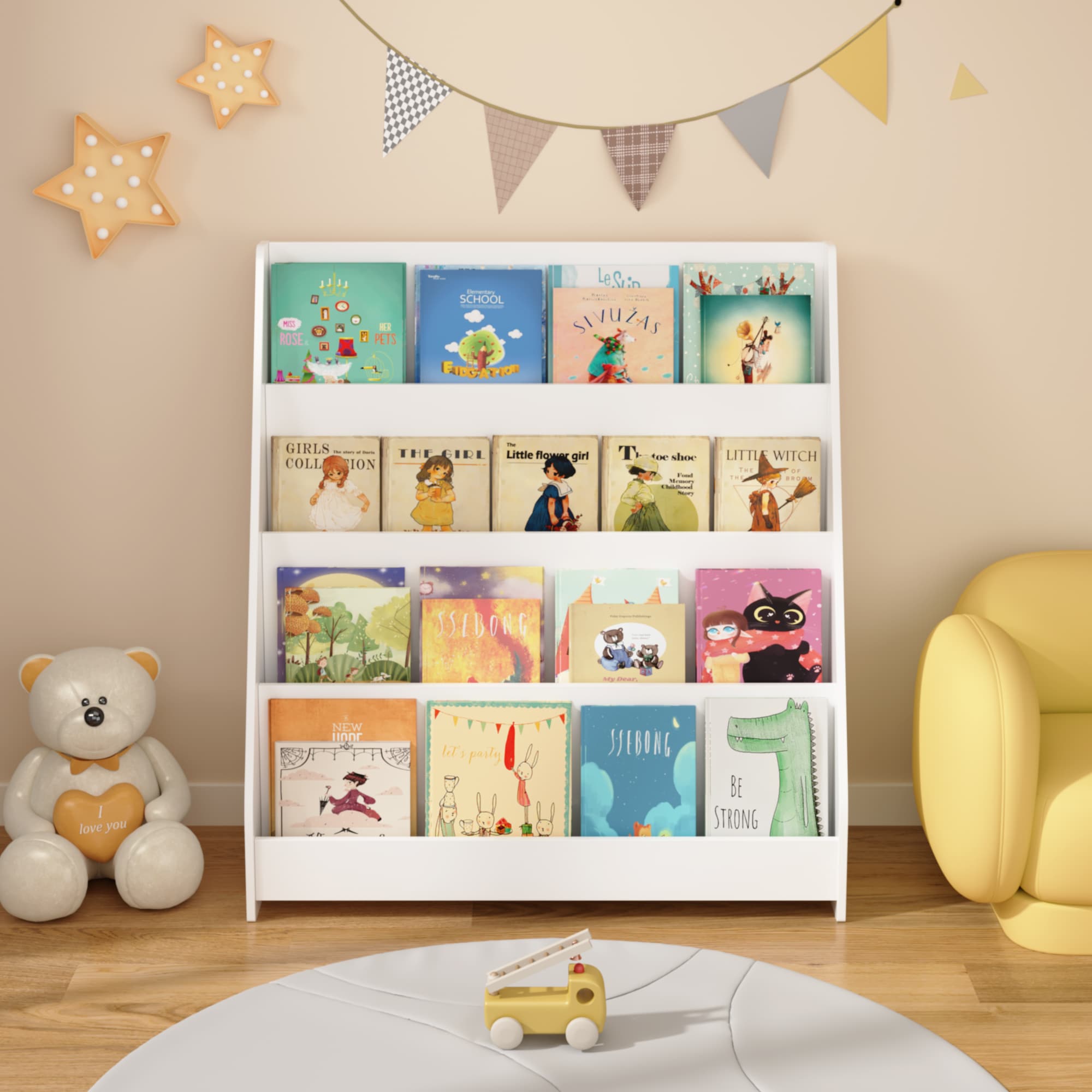ToolCat LDSG-103-WS Kids-Bookcases - View #8