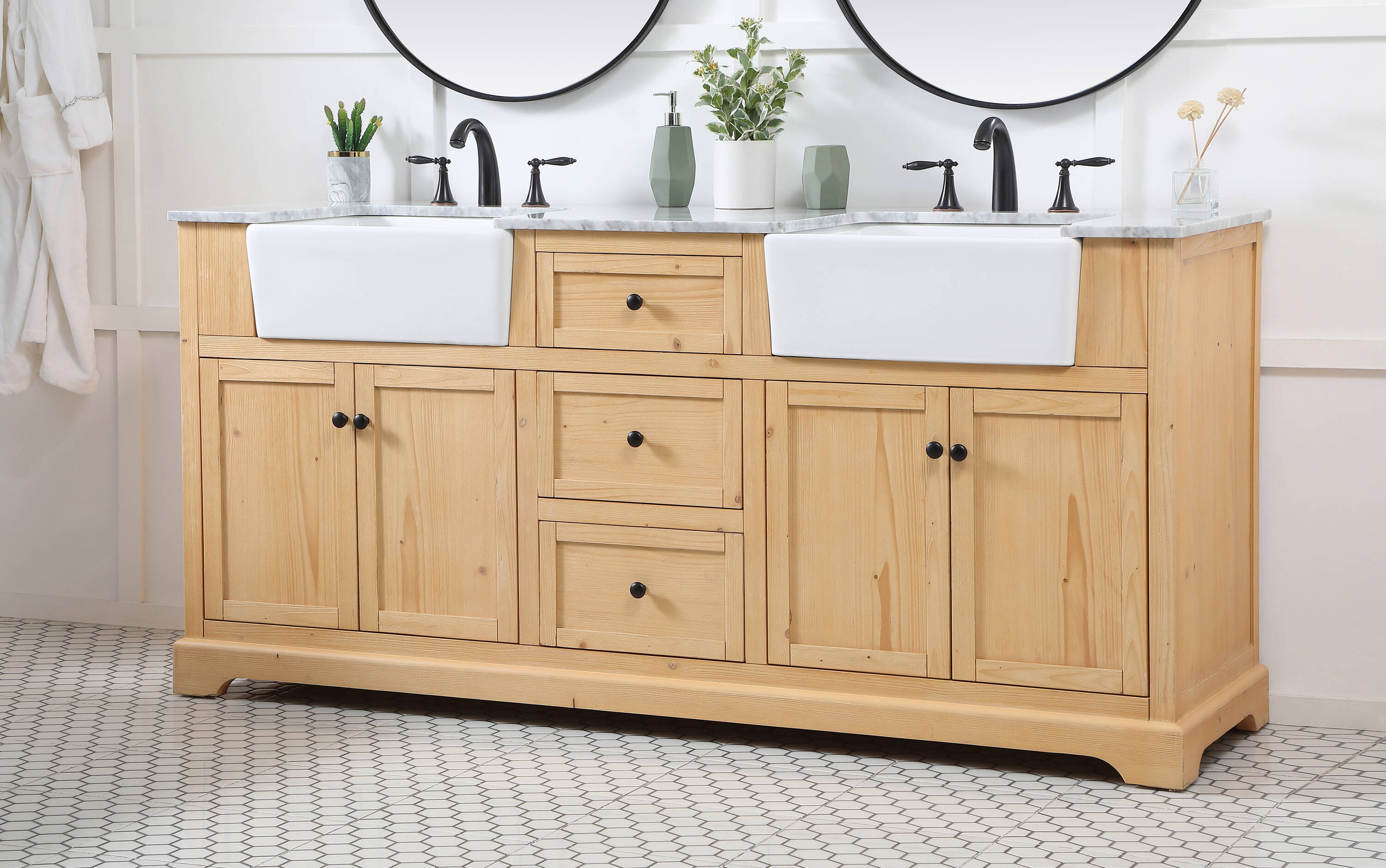Elegant Decor HF180816DNW Bath-Vanity-Combo - View #3