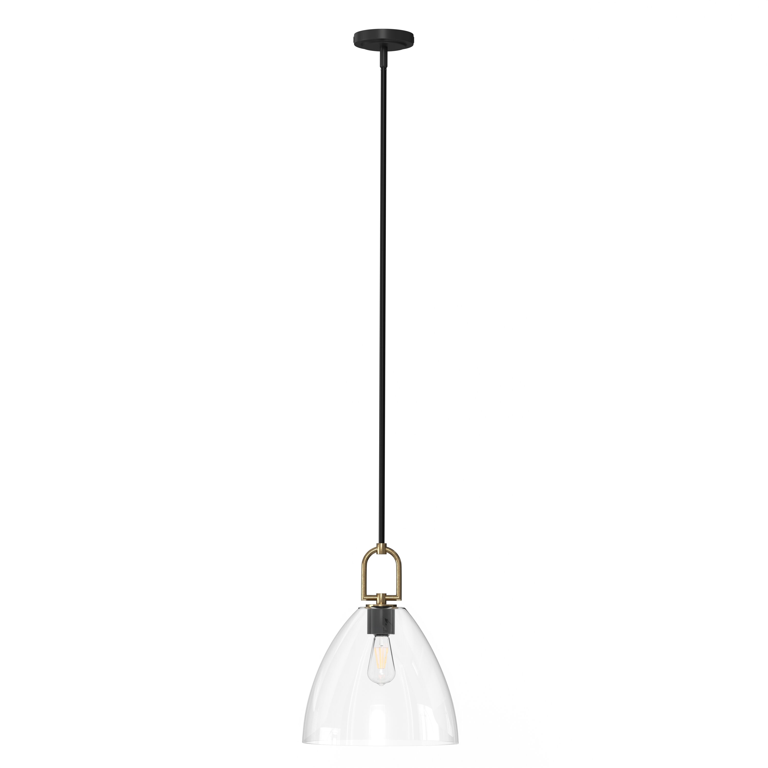 allen + roth PL32-1MBKG Pendant-Lights - View #2