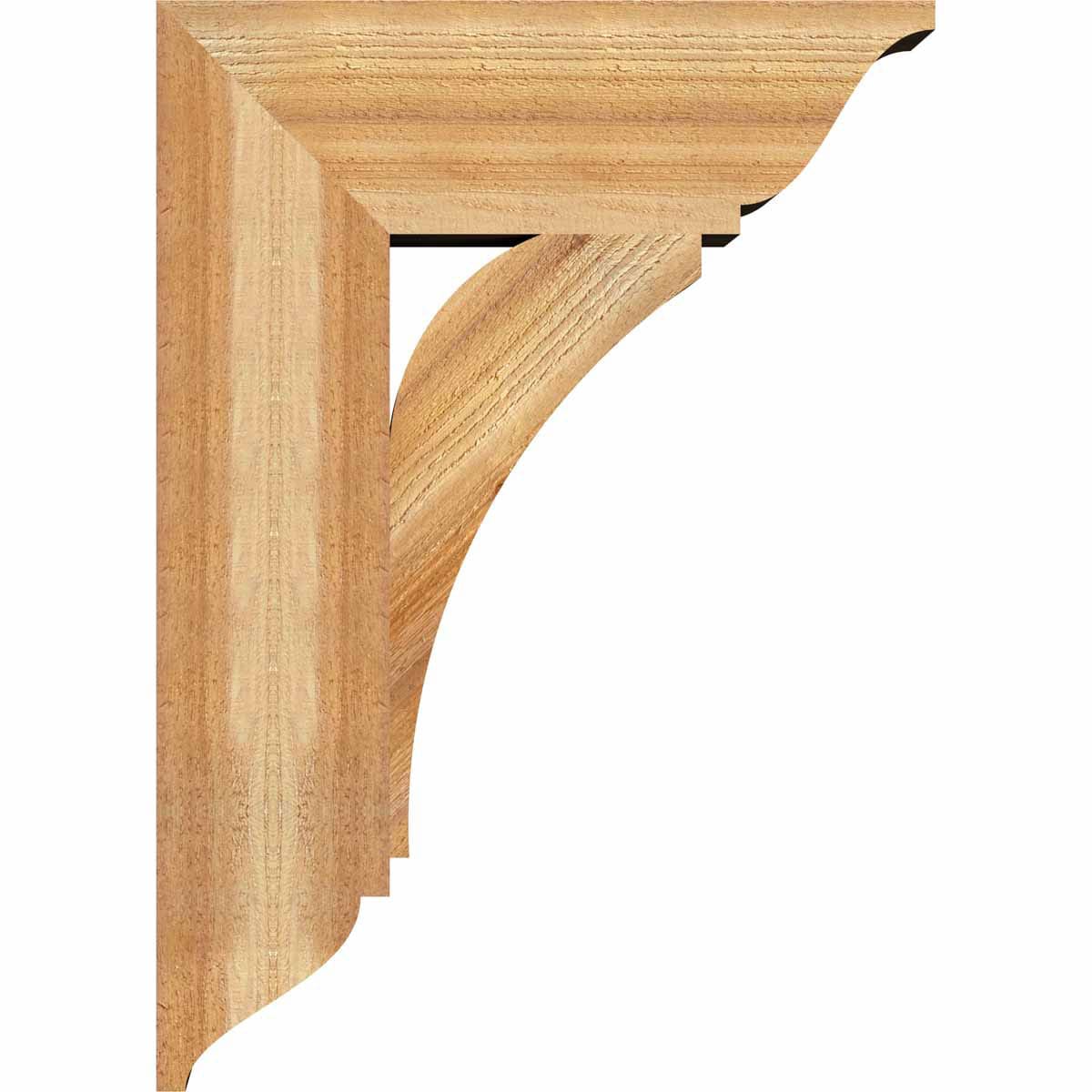 Ekena Millwork BKT06X20X28THR01RWR Exterior-Brackets-Braces - View #3