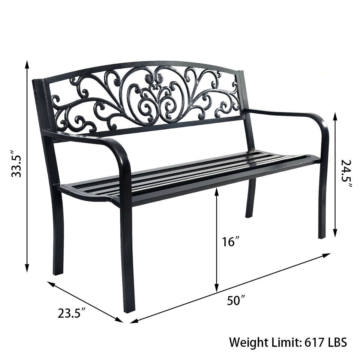 WELLFOR BASINGG68 Commercial-Benches - View #2