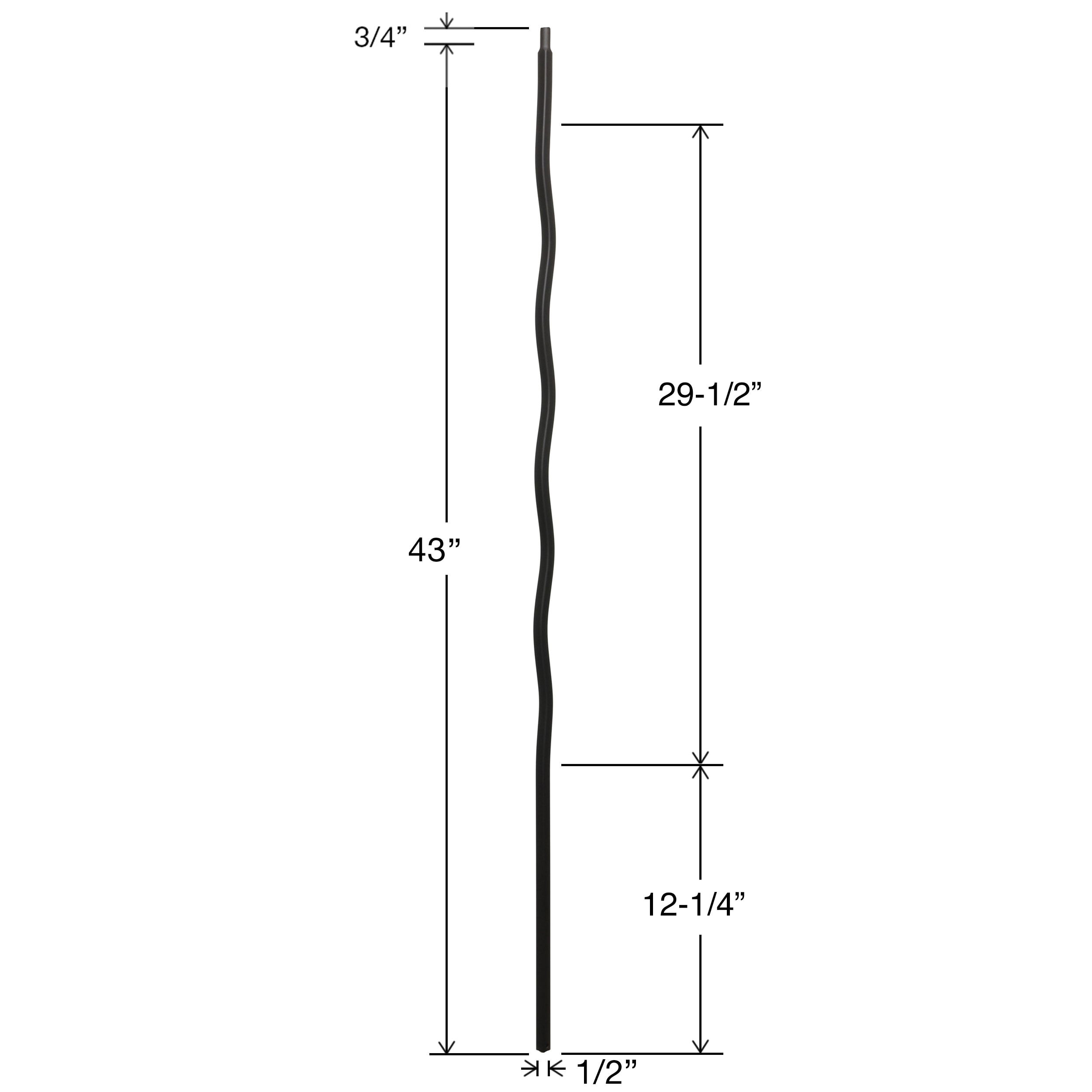 RELIABILT WGTZZSB Interior-Stairpart-Balusters - View #5