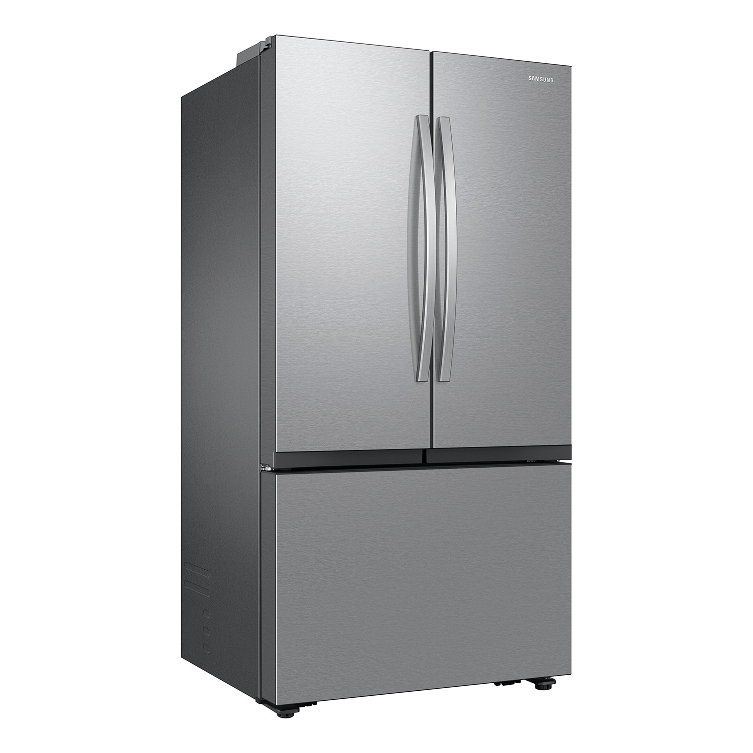 Samsung Mega Capacity 26.5-cu ft Counter-depth Smart French Door  Refrigerator with Dual Ice Maker (Fingerprint Resistant Stainless Steel)  ENERGY STAR