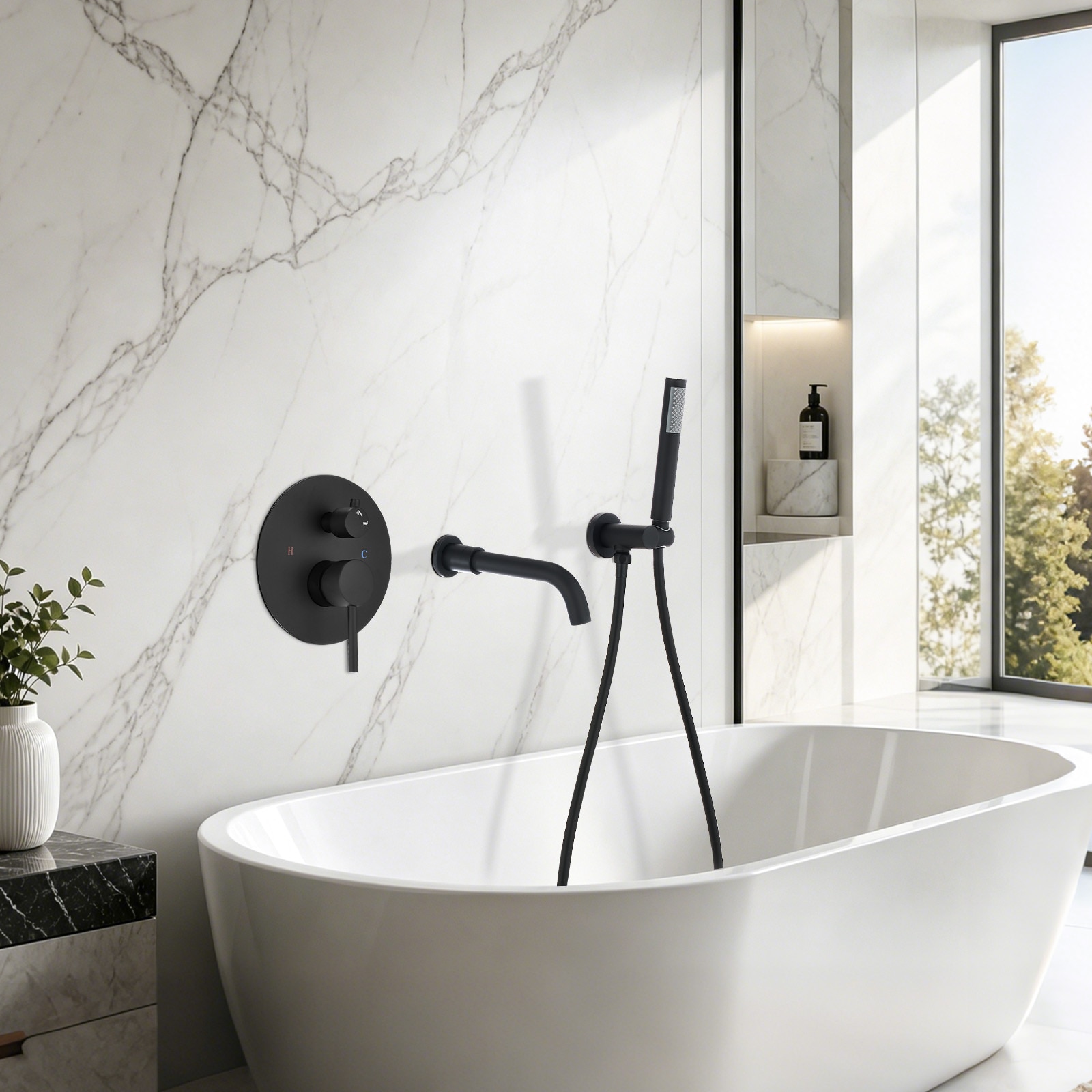 UCLIMAA UCBD858MB Showerhead-Bar-Panels - View #3