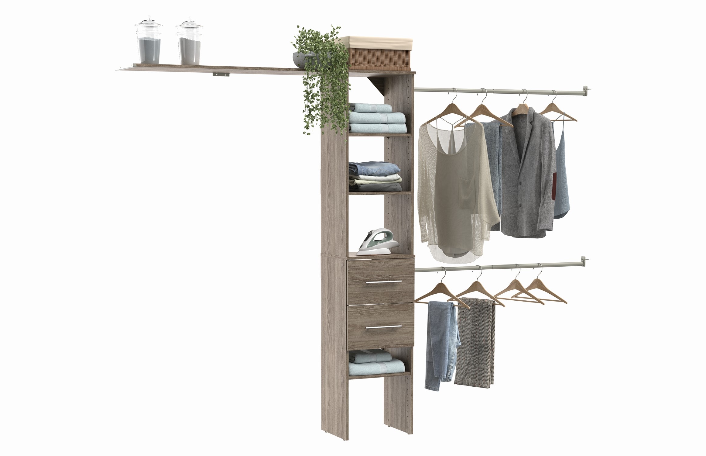 ClosetMaid 10000-04099 Wood-Closet-Kits - View #3