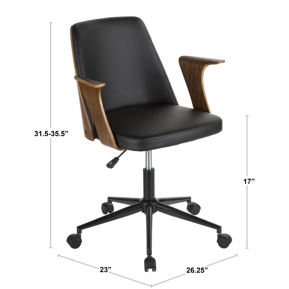 LumiSource OC-VRDNA WL+BK Office-Chairs - View #9