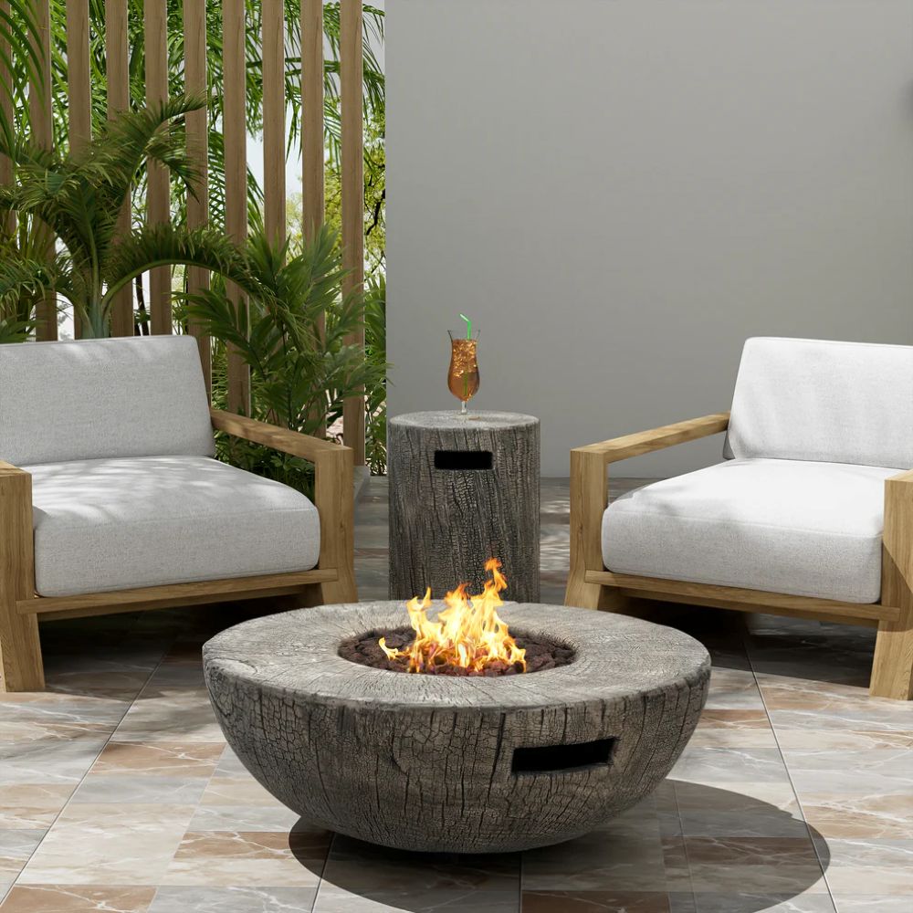 Christopher Knight Home 334340 Outdoor-Woodburning-Firepits - View #2