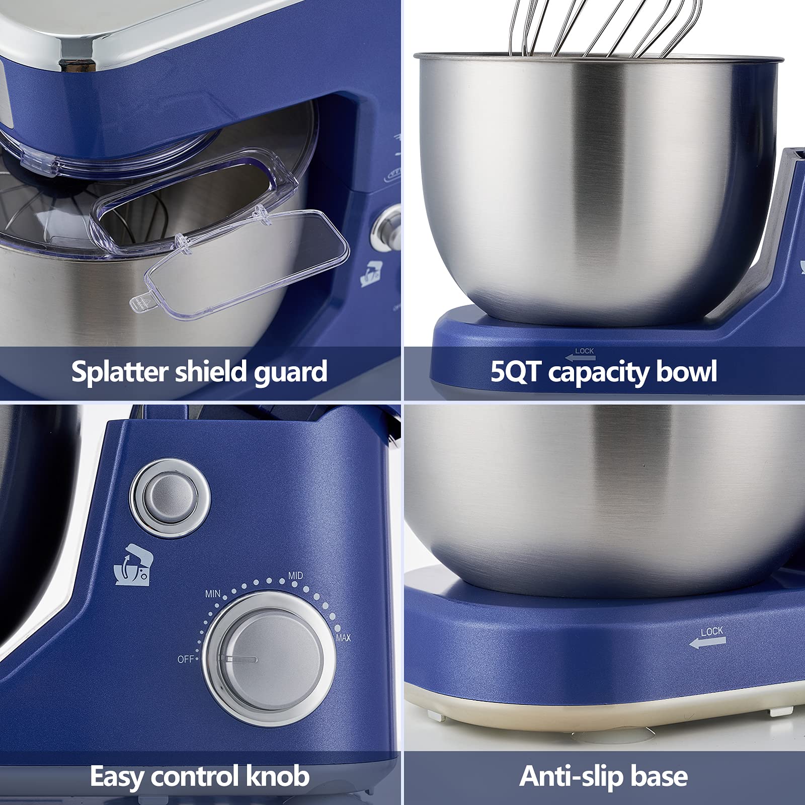 Jeremy Cass ZTKIKM150DB Stand-Mixers - View #2