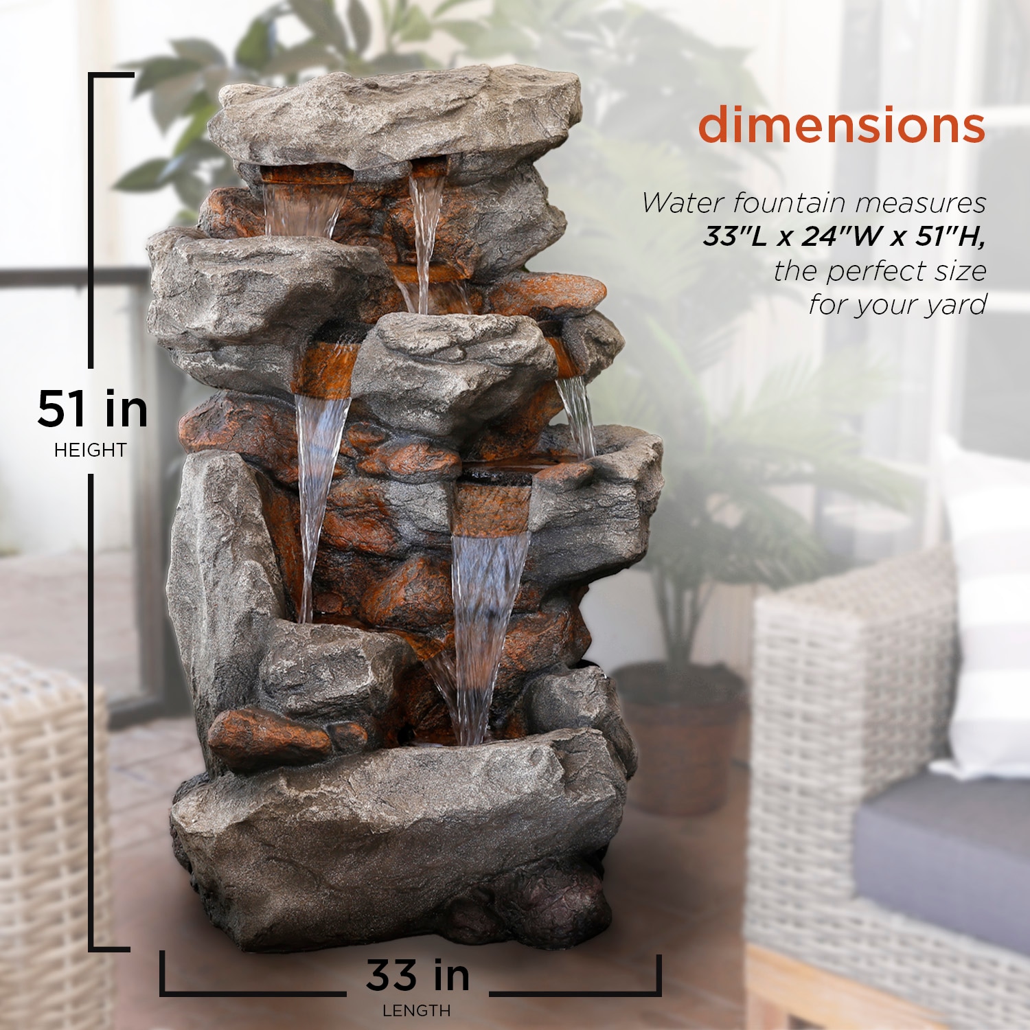 Alpine Corporation WIN730 fountains - View #3