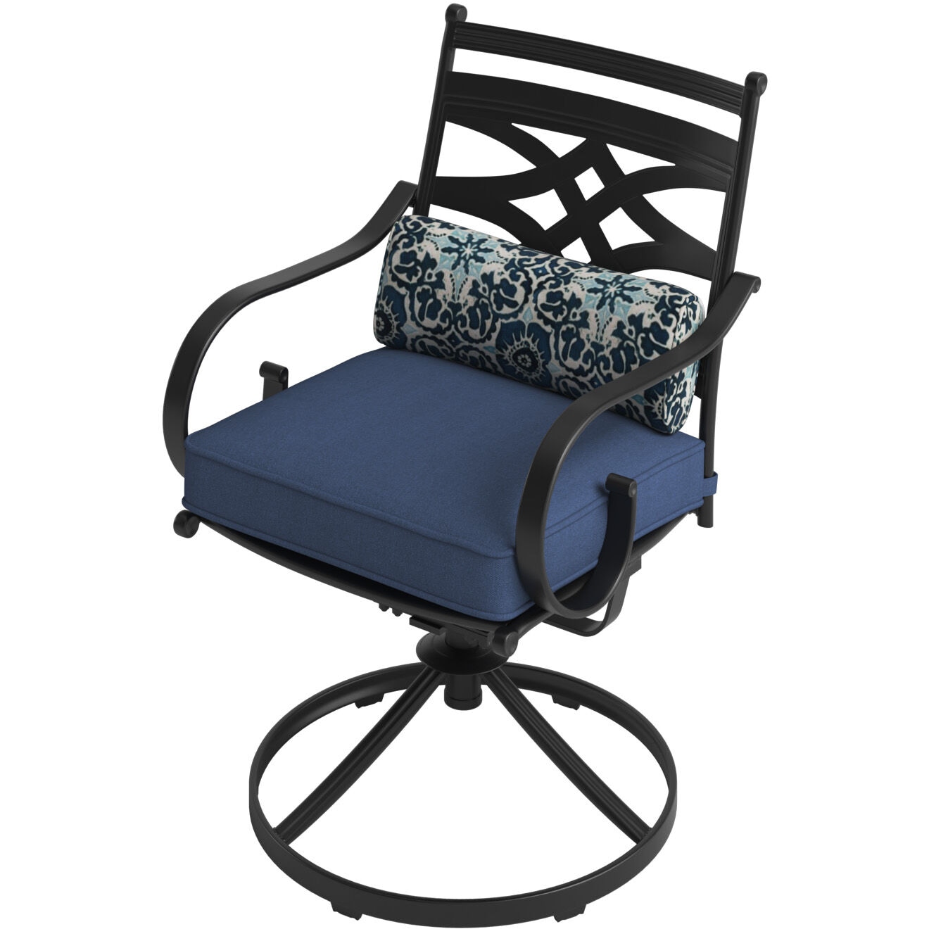 Hanover MCLRDN9PCSW8-NVY Patio-Dining-Sets - View #14