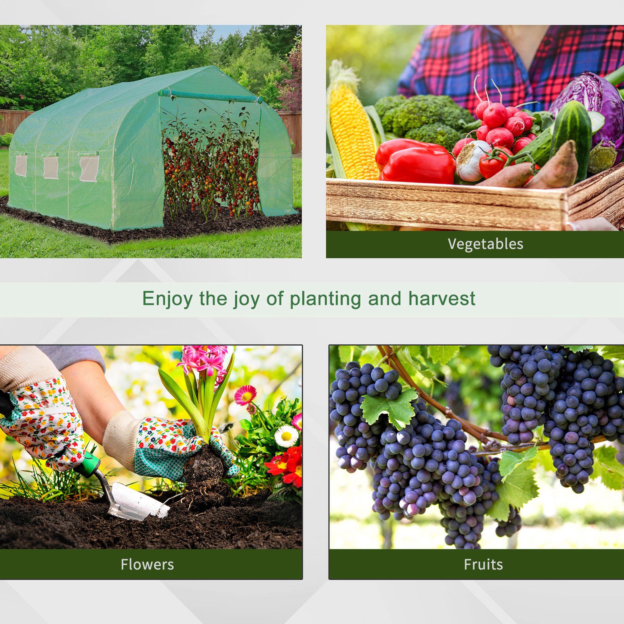 Outsunny 845-015 greenhouses - View #7
