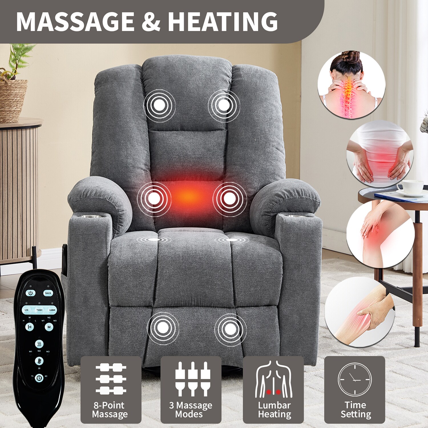GZMR GM-W0031 recliners - View #3
