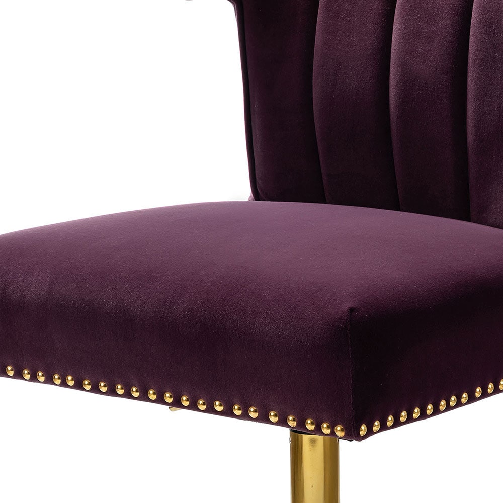 14 Karat Home OFM0001-PURPLE Office-Chairs - View #5