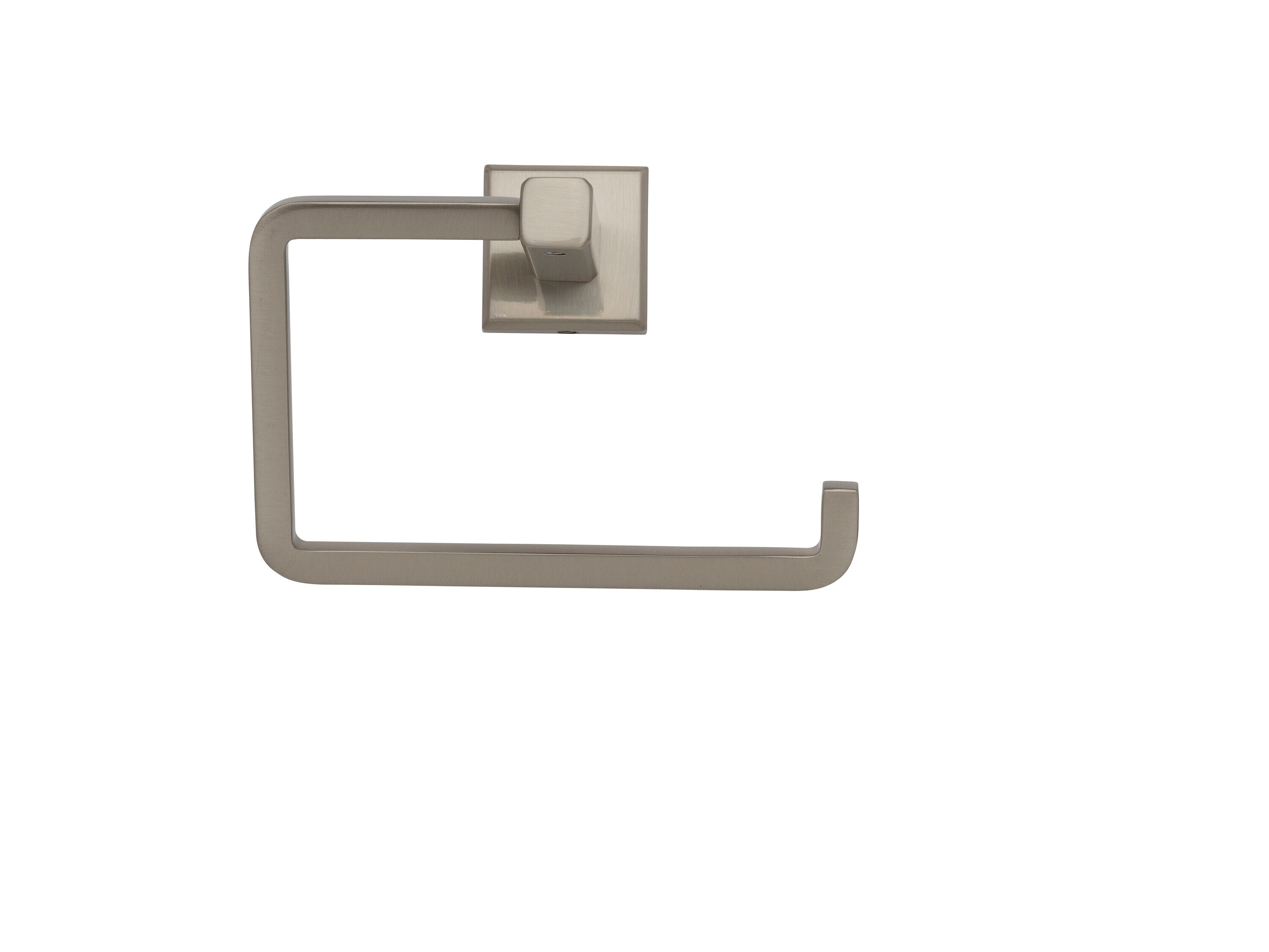 Ponte Giulio USA TPHSQN1 Satin Wall Mount Pivot Toilet Paper Holder